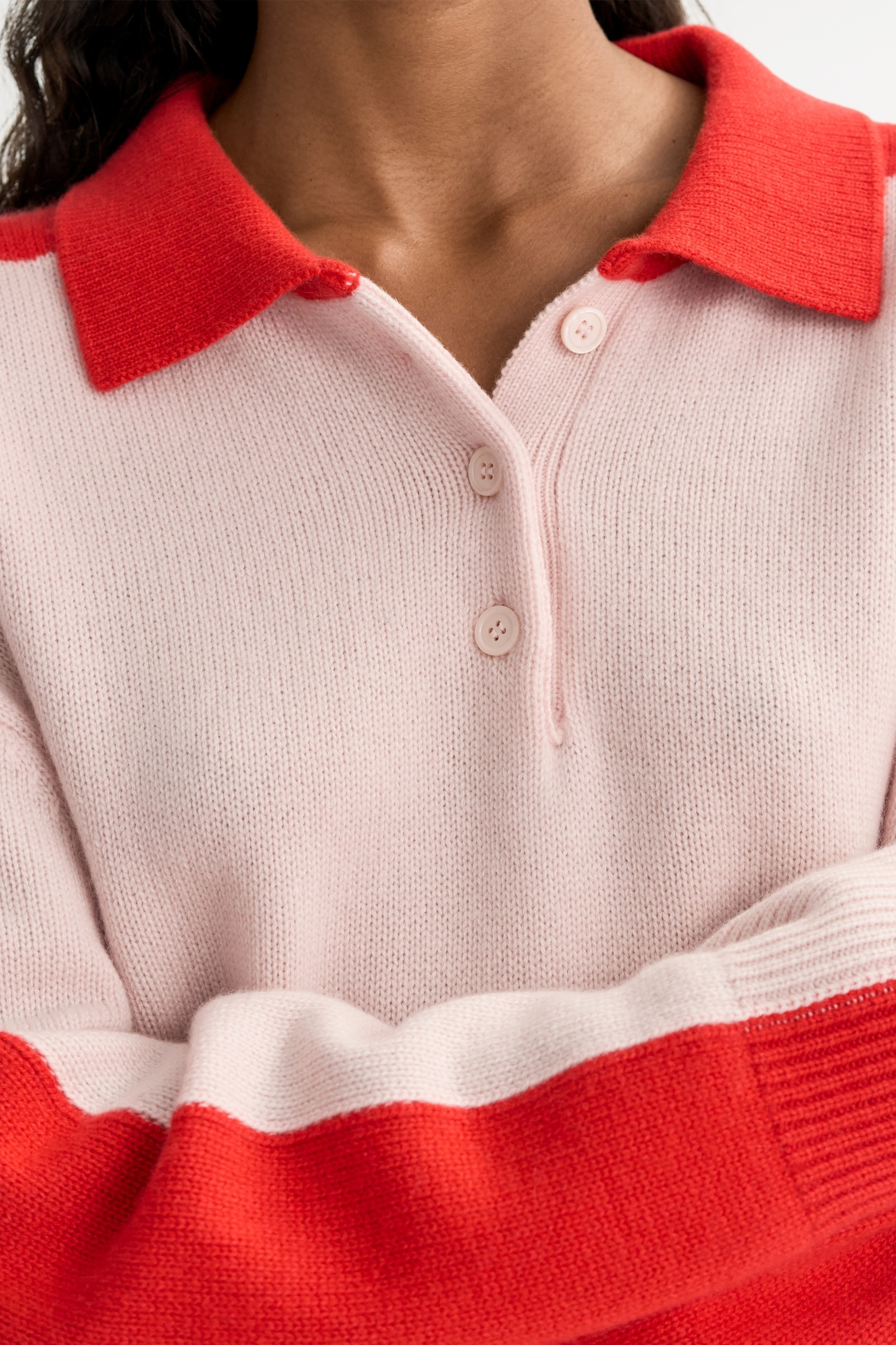 Color block polo shirt 4