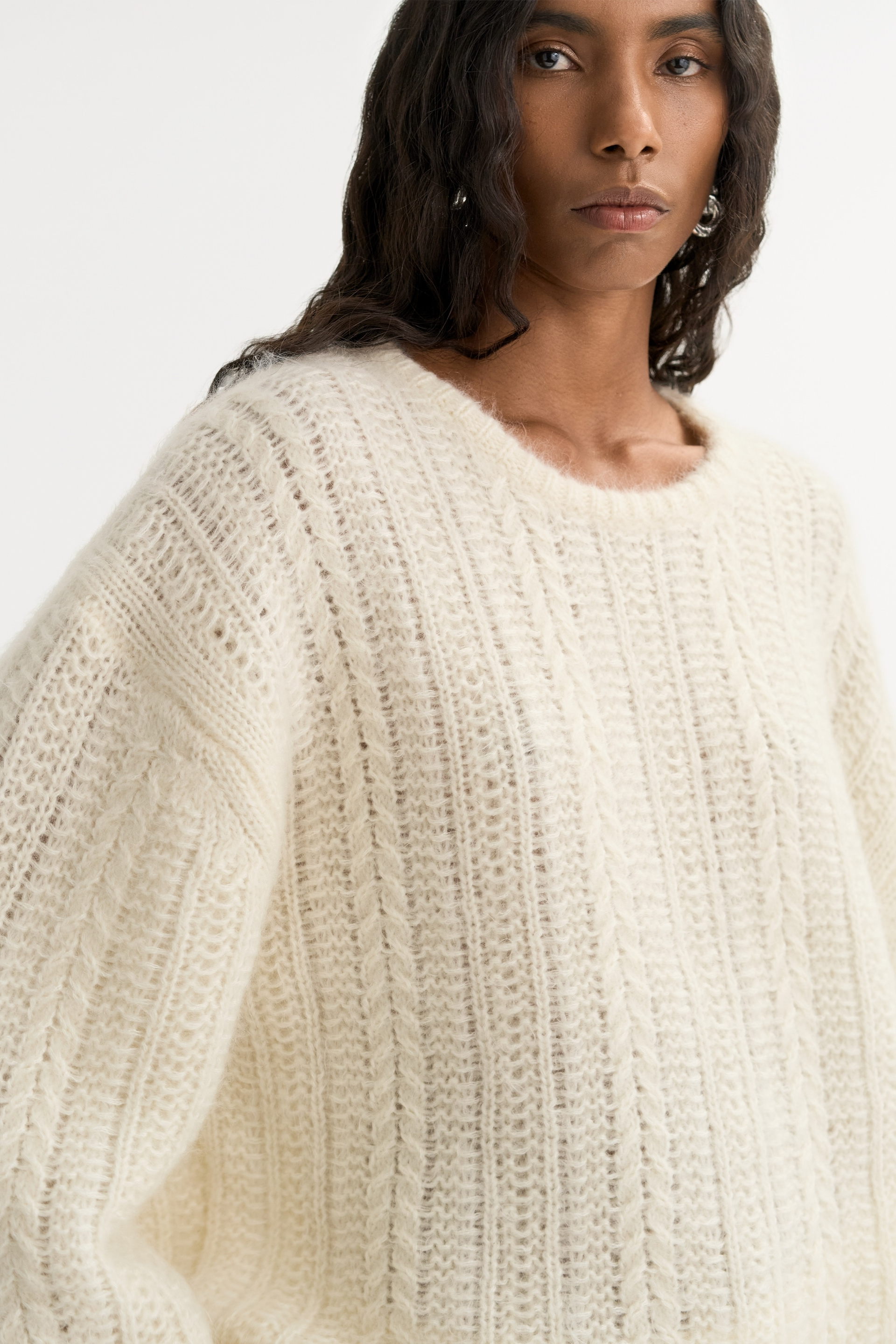 Silk knit crewneck 4