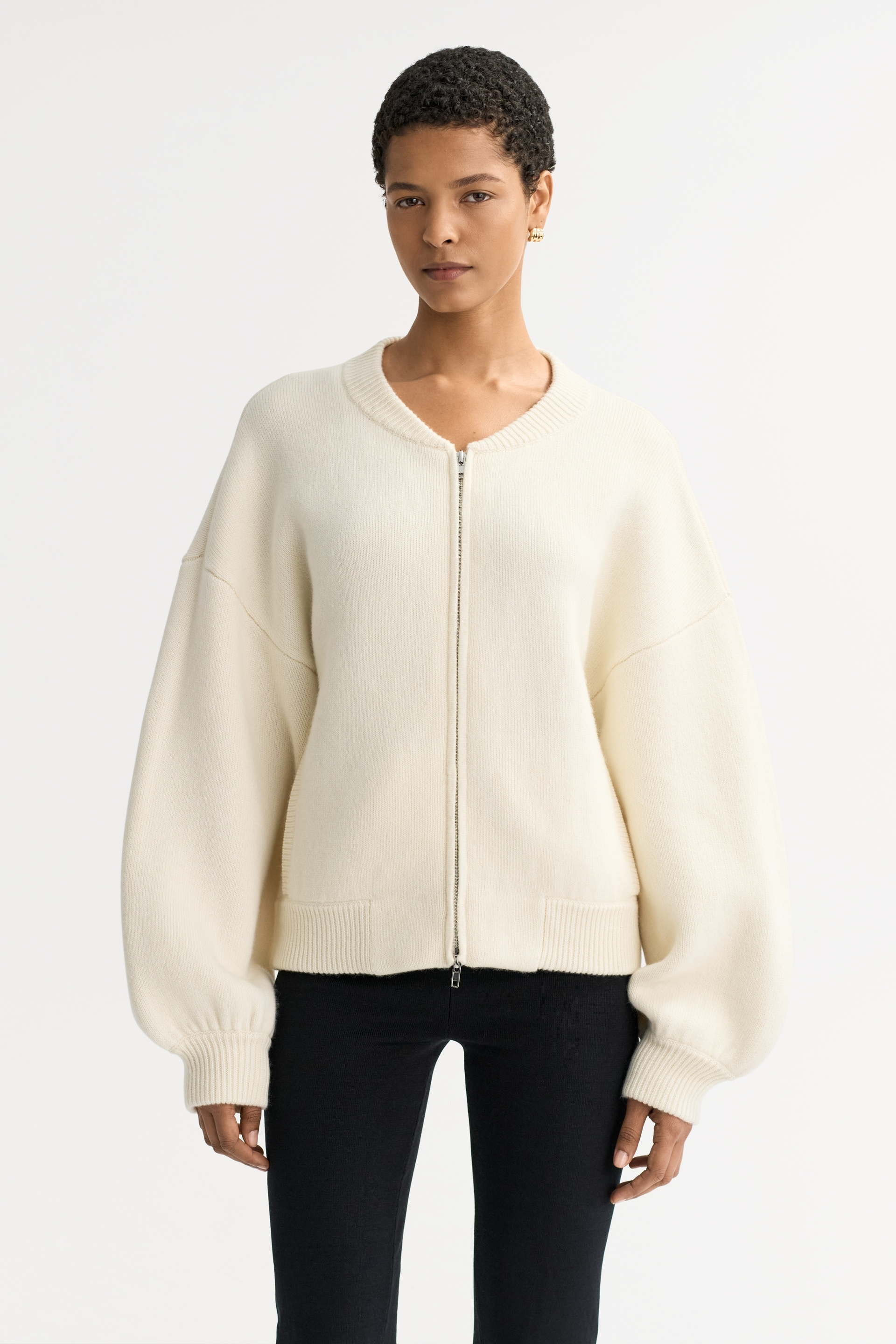 Bomber cardigan 2