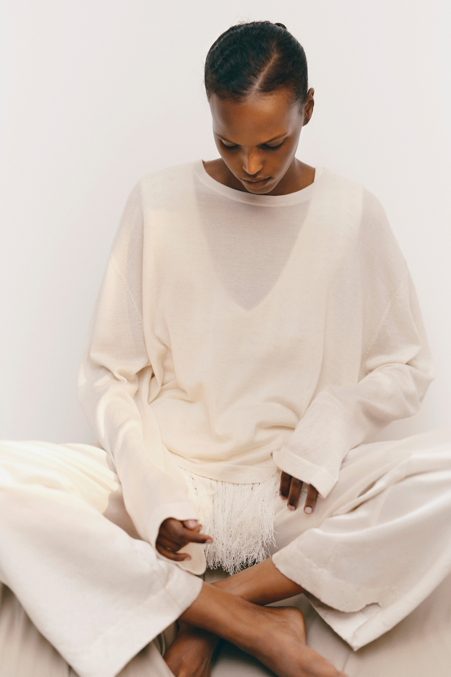 Fine knit crewneck 6