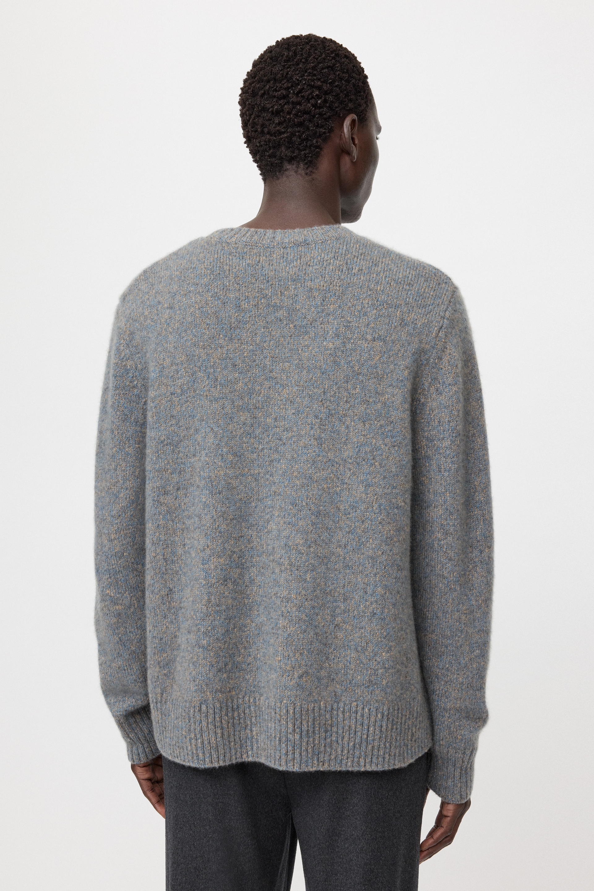 Men's marled relaxed fit crewneck 3