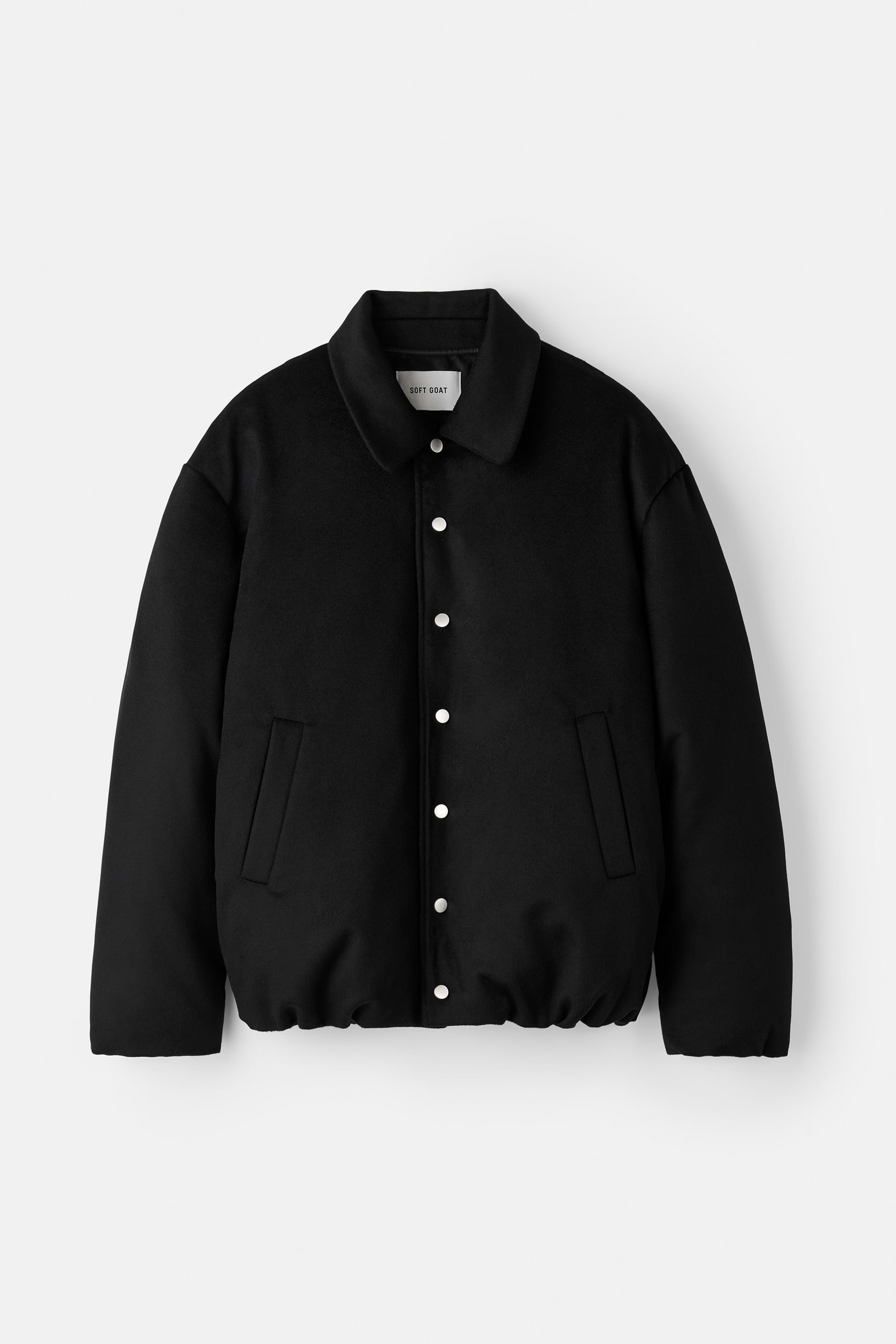 Men's Relaxed fit puffer jacket Black 1