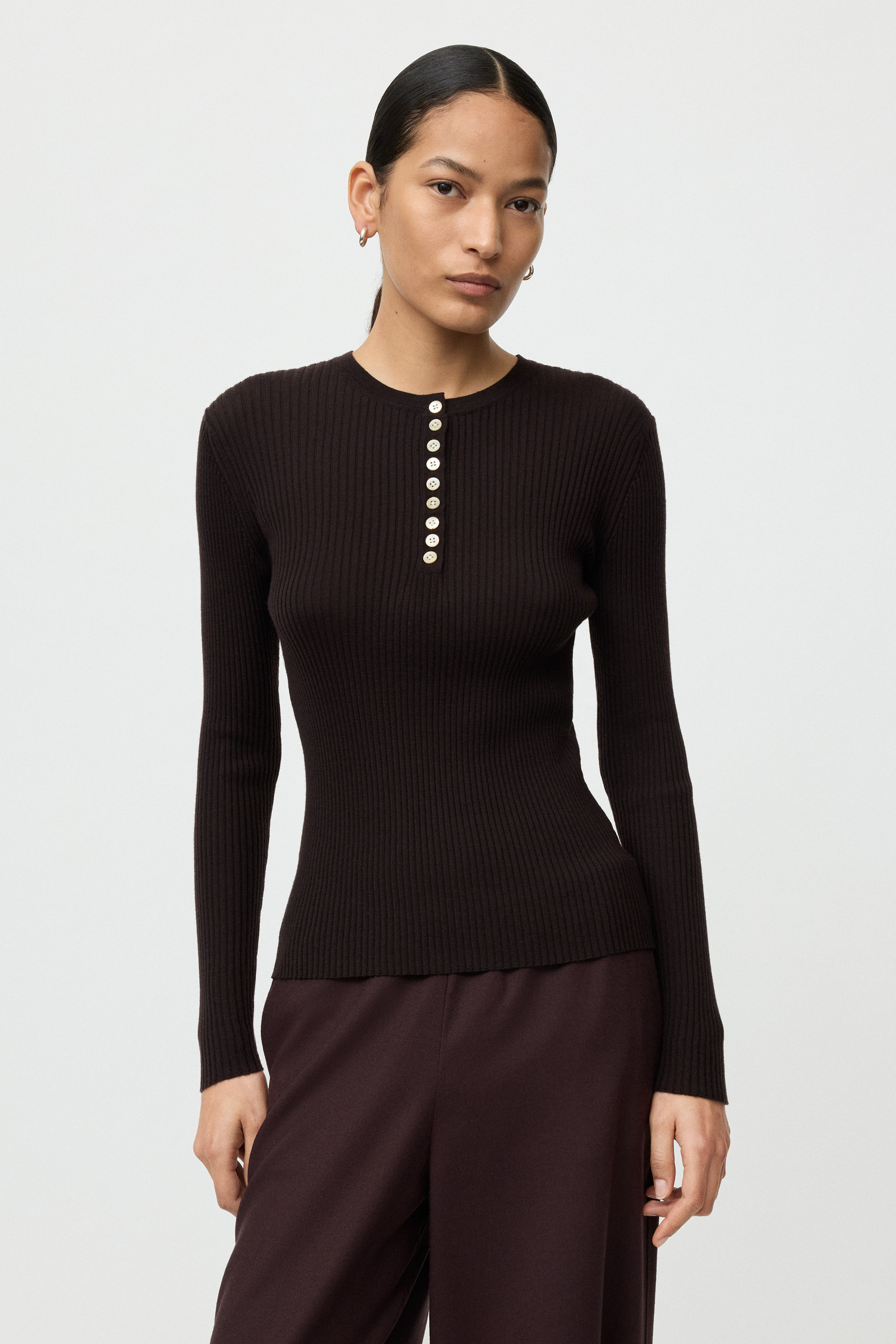 Featherlight henley top 2