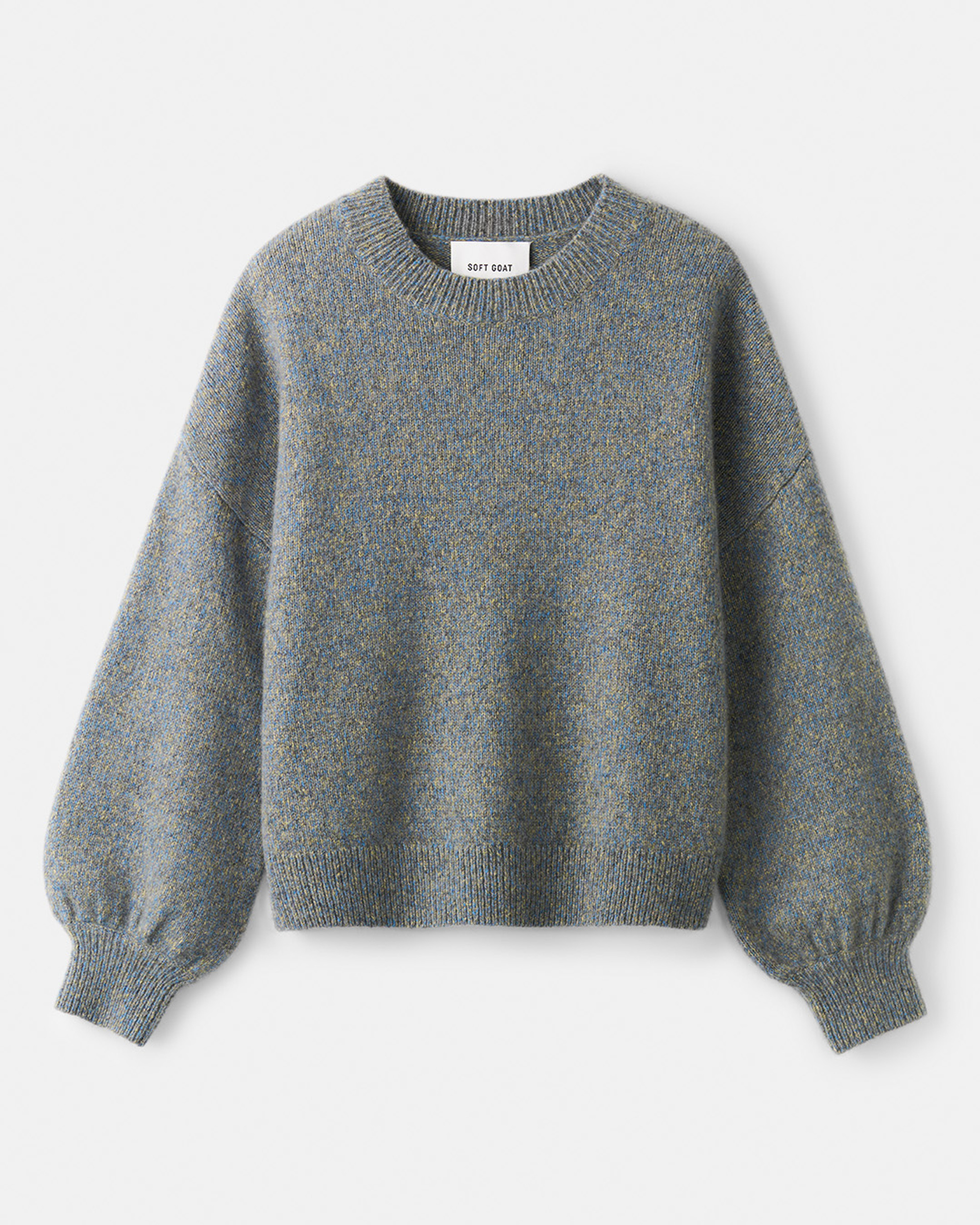 Marled relaxed fit crewneck 1