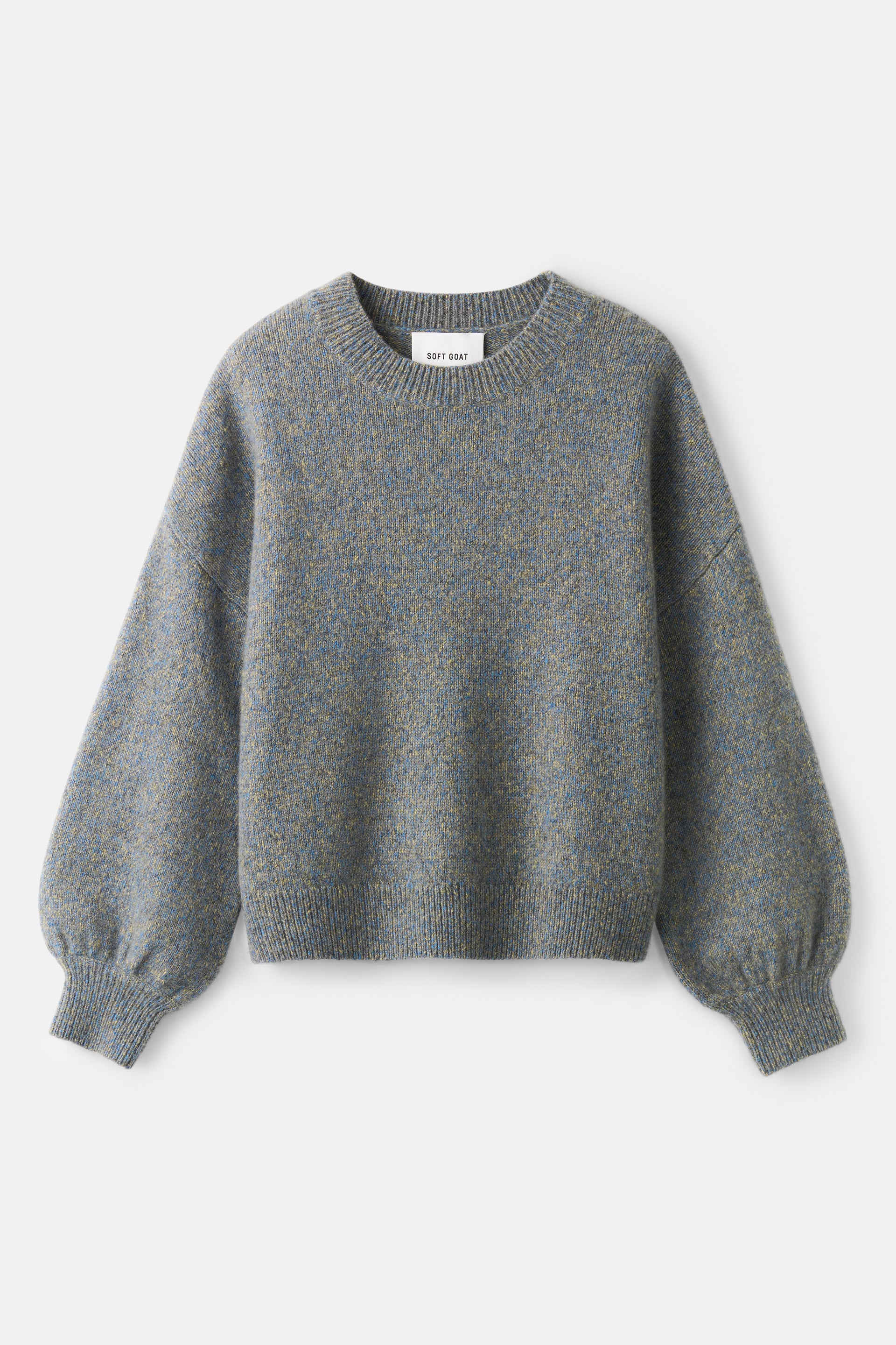 Marled relaxed fit crewneck 1