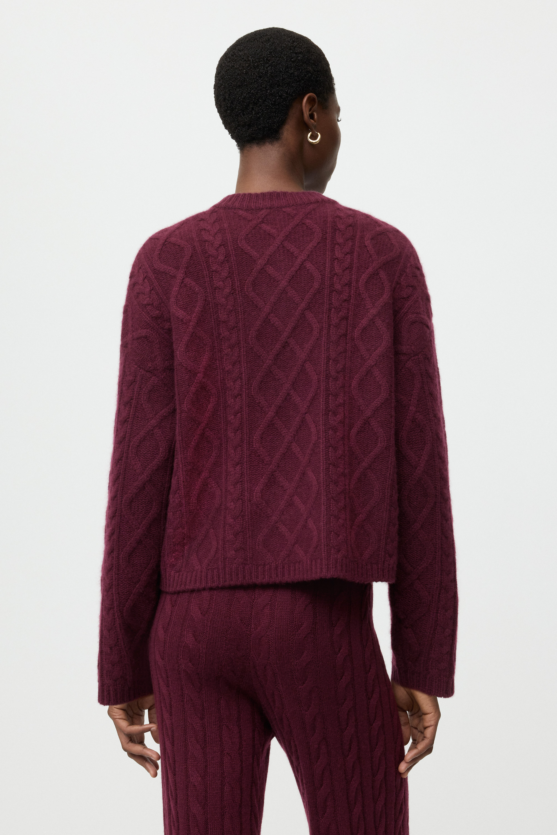 Cable knit cardigan 3