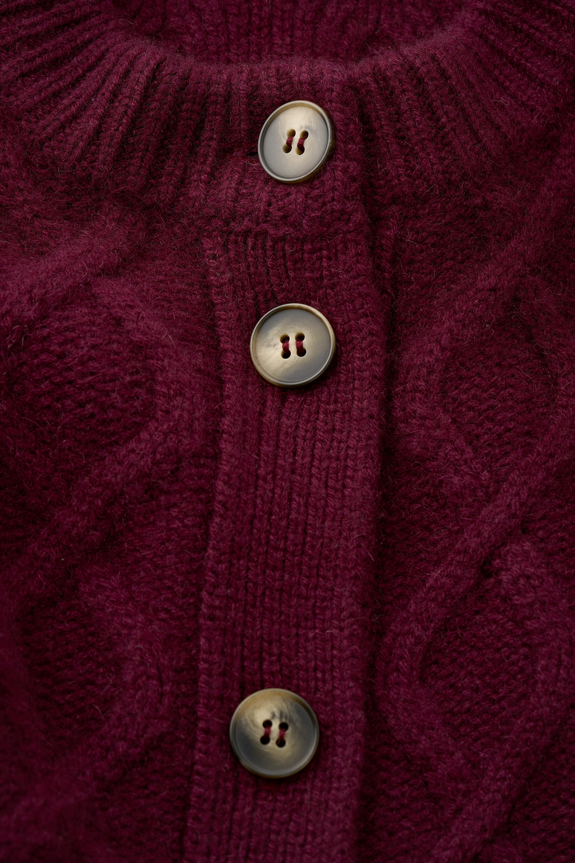 Cable knit cardigan 5