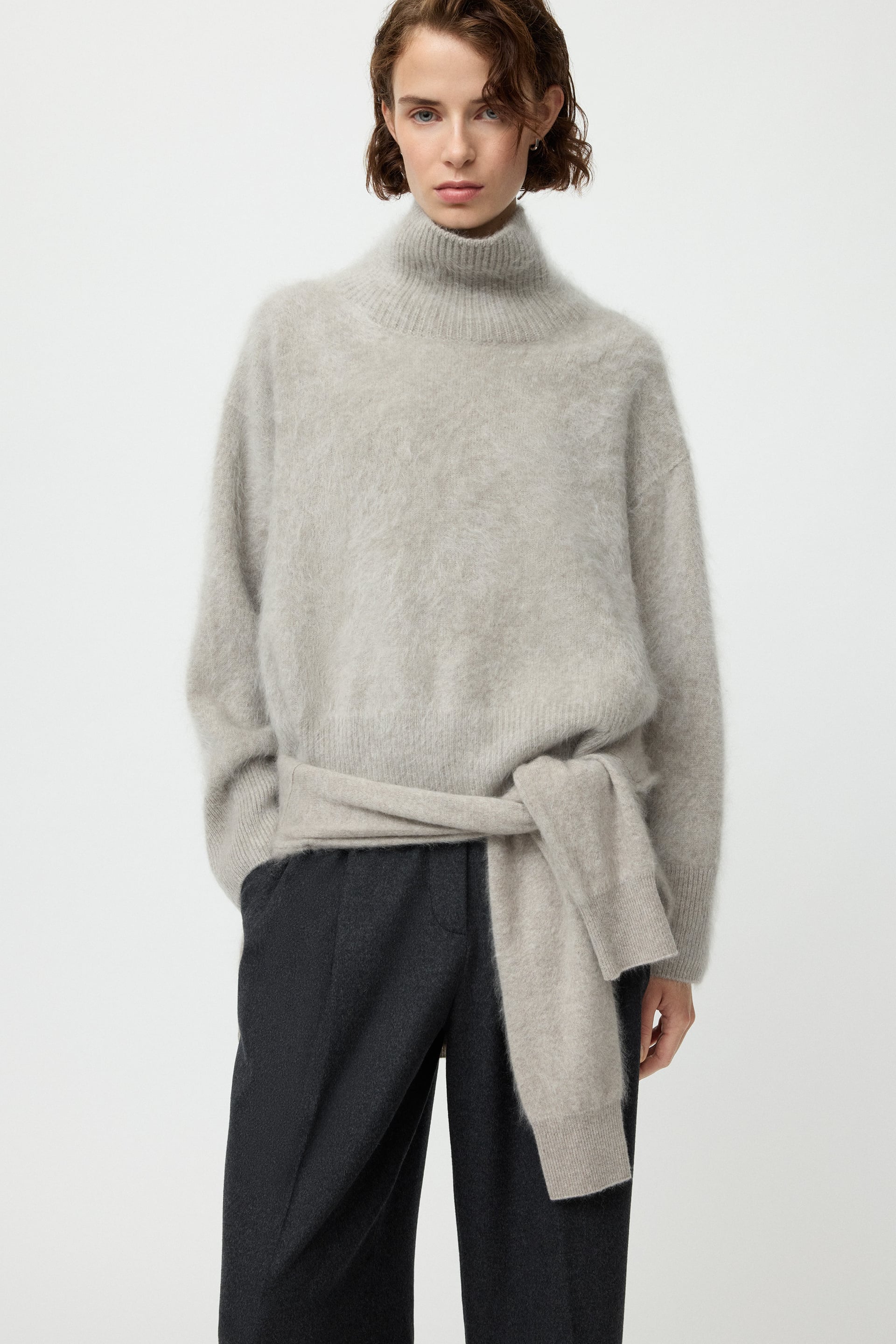Brushed boyfriend turtleneck 4