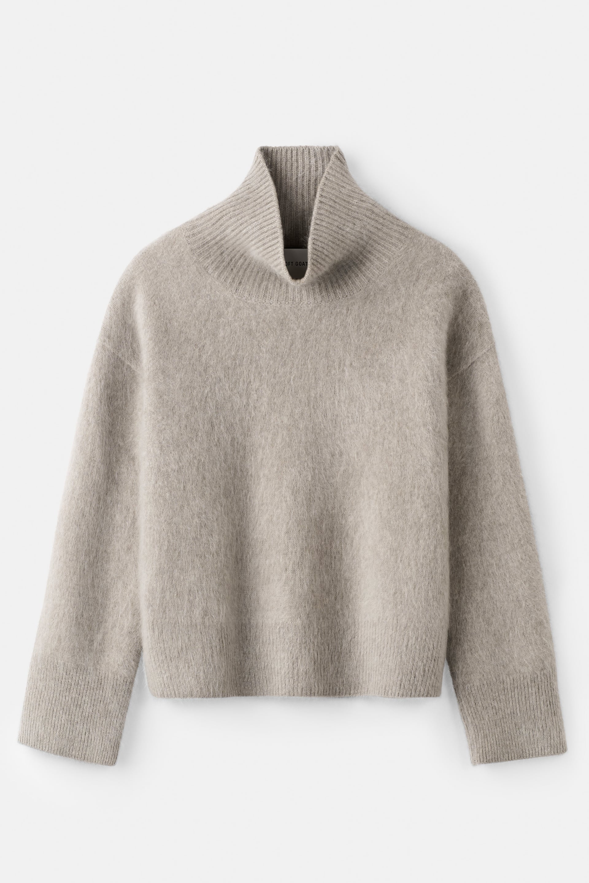 Brushed boyfriend turtleneck 1