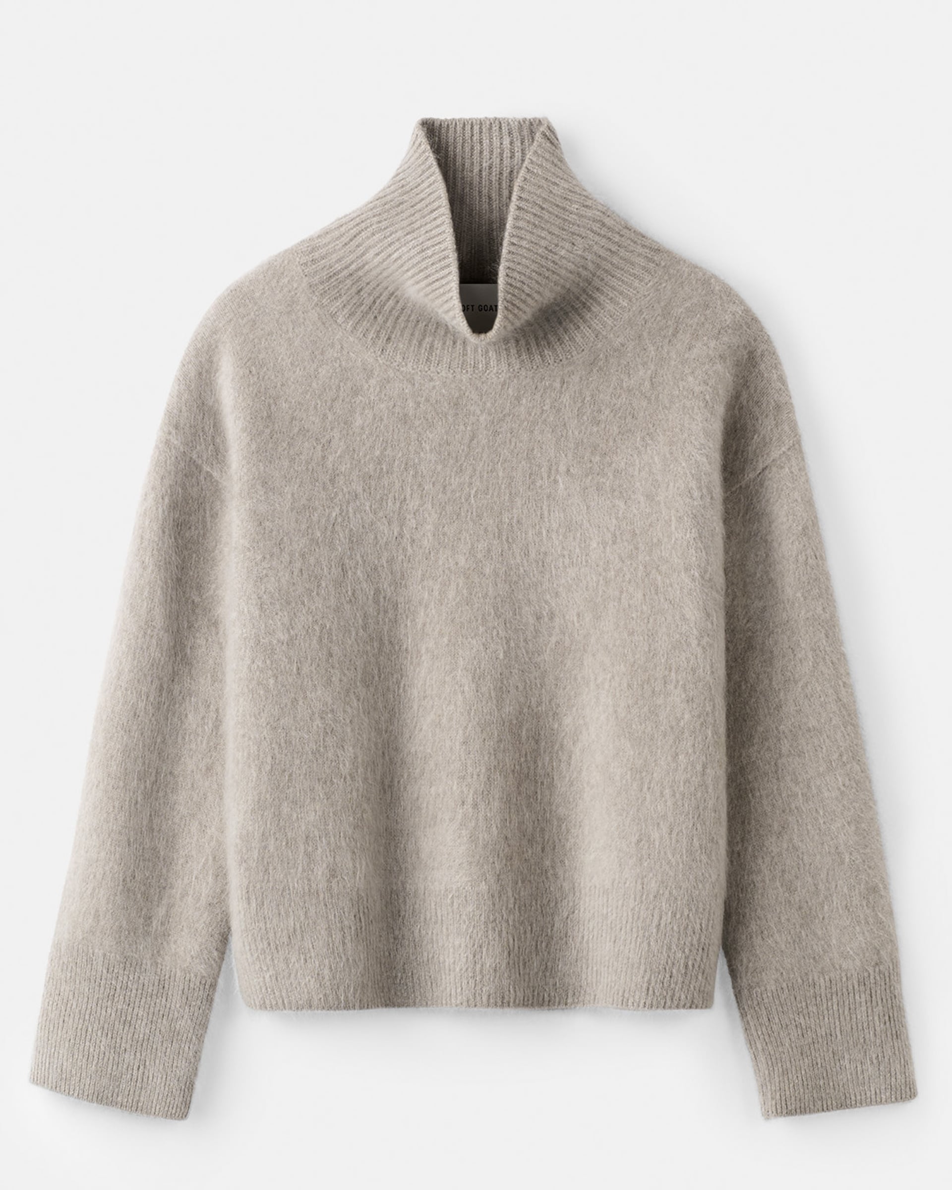 Brushed boyfriend turtleneck 1