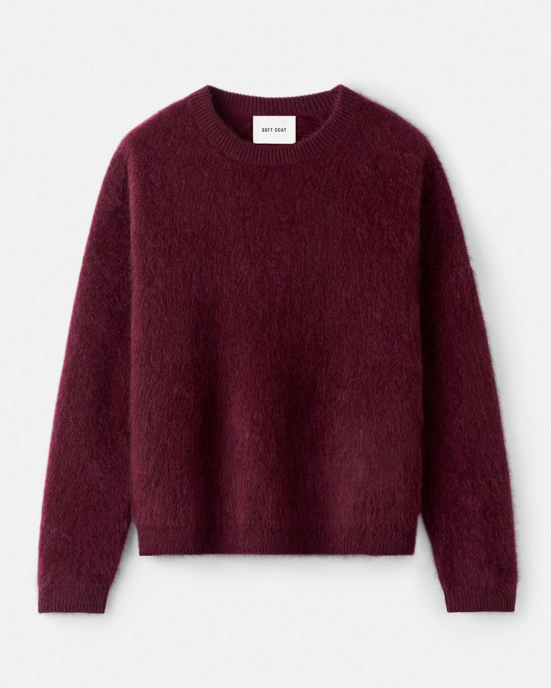 Brushed boyfriend crewneck 1