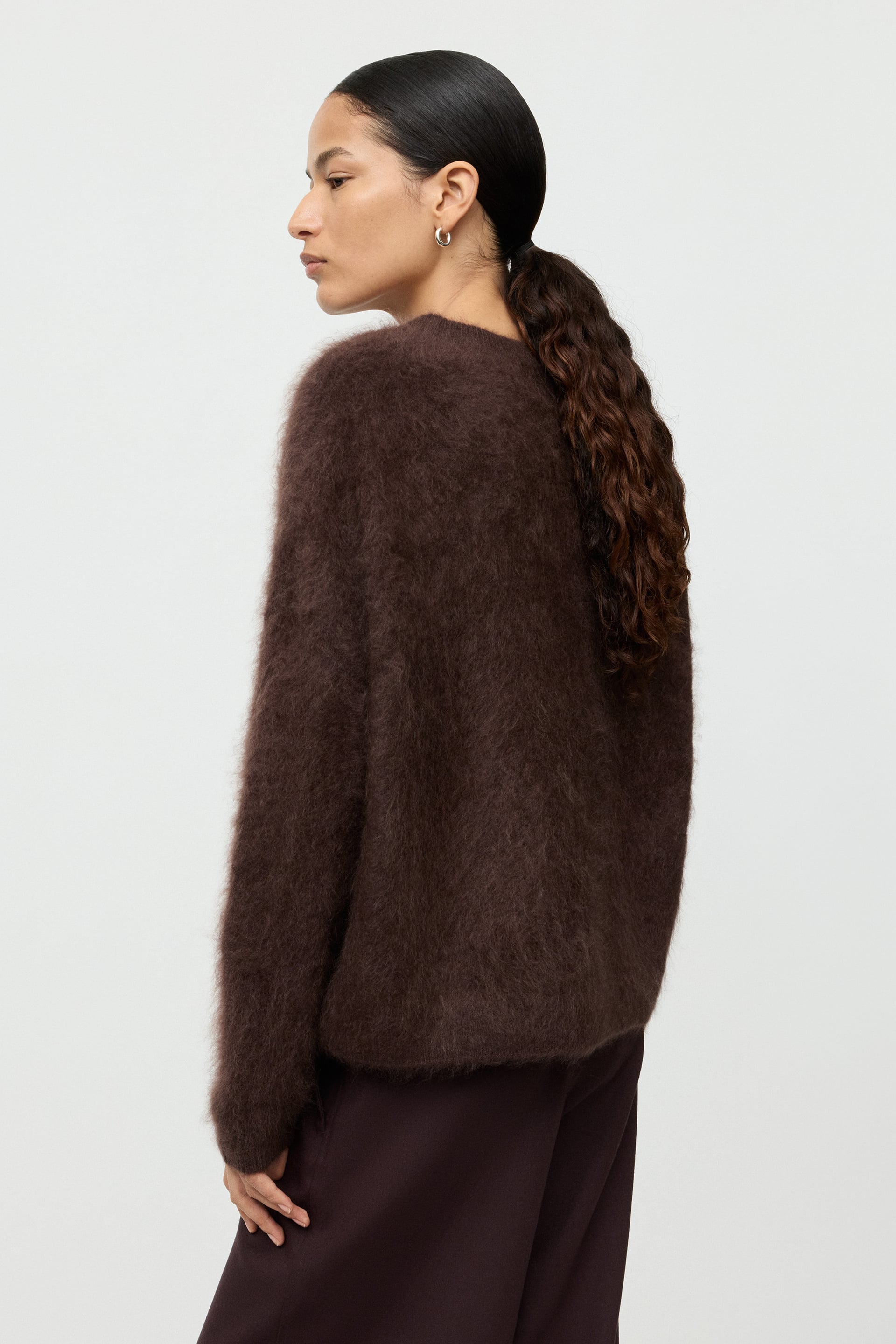 Brushed boyfriend crewneck 3