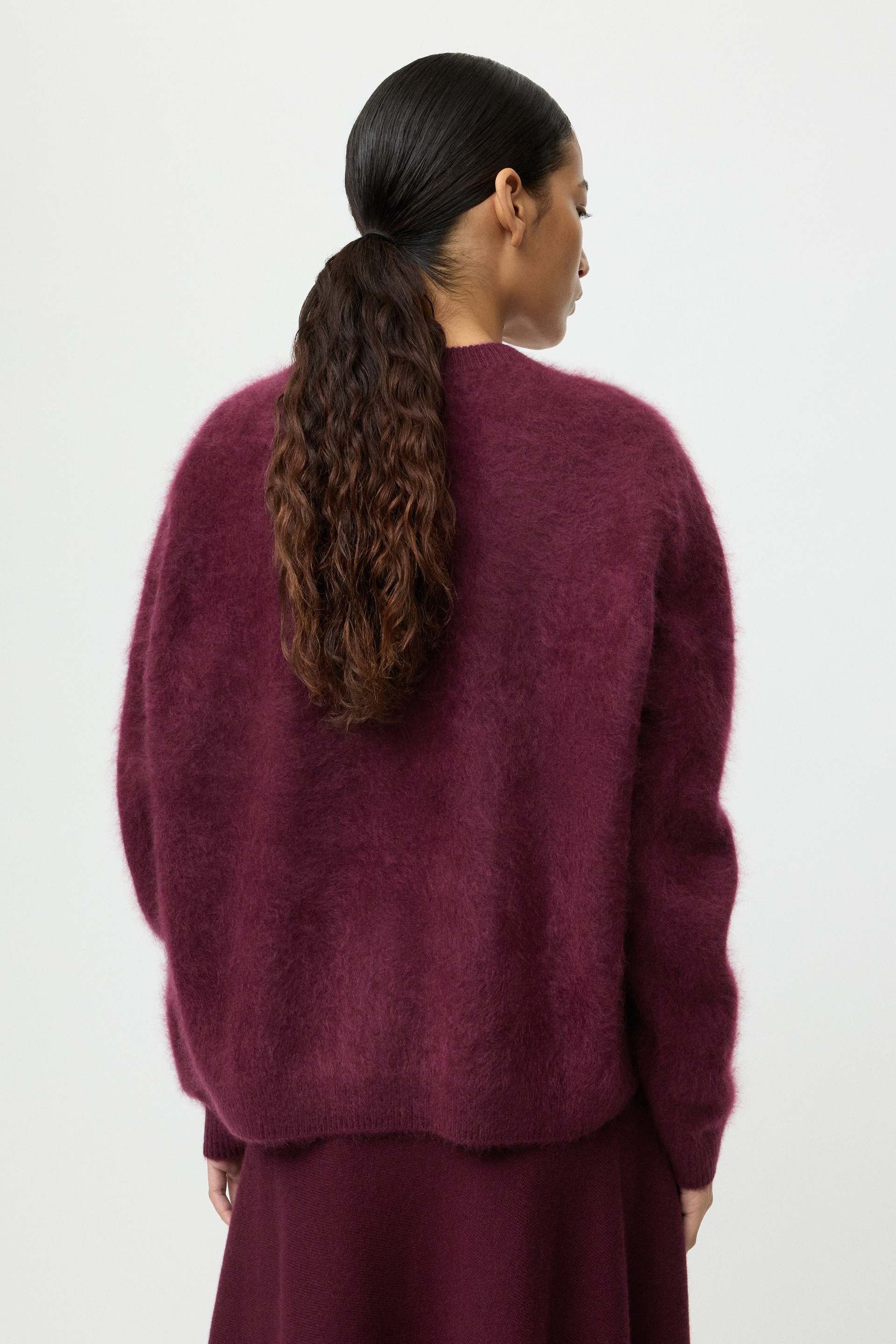 Brushed boyfriend crewneck 3