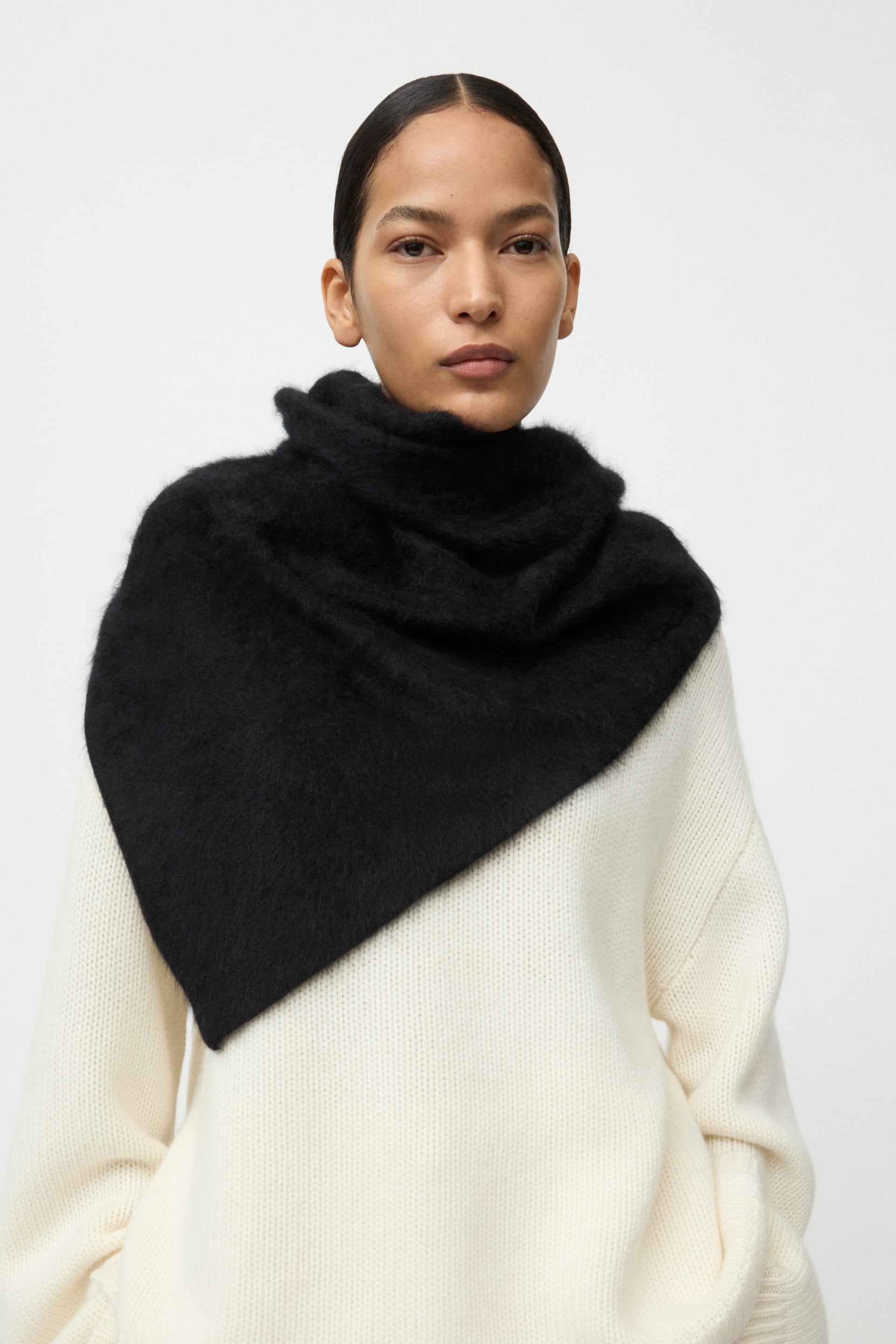 Brushed scarf 0