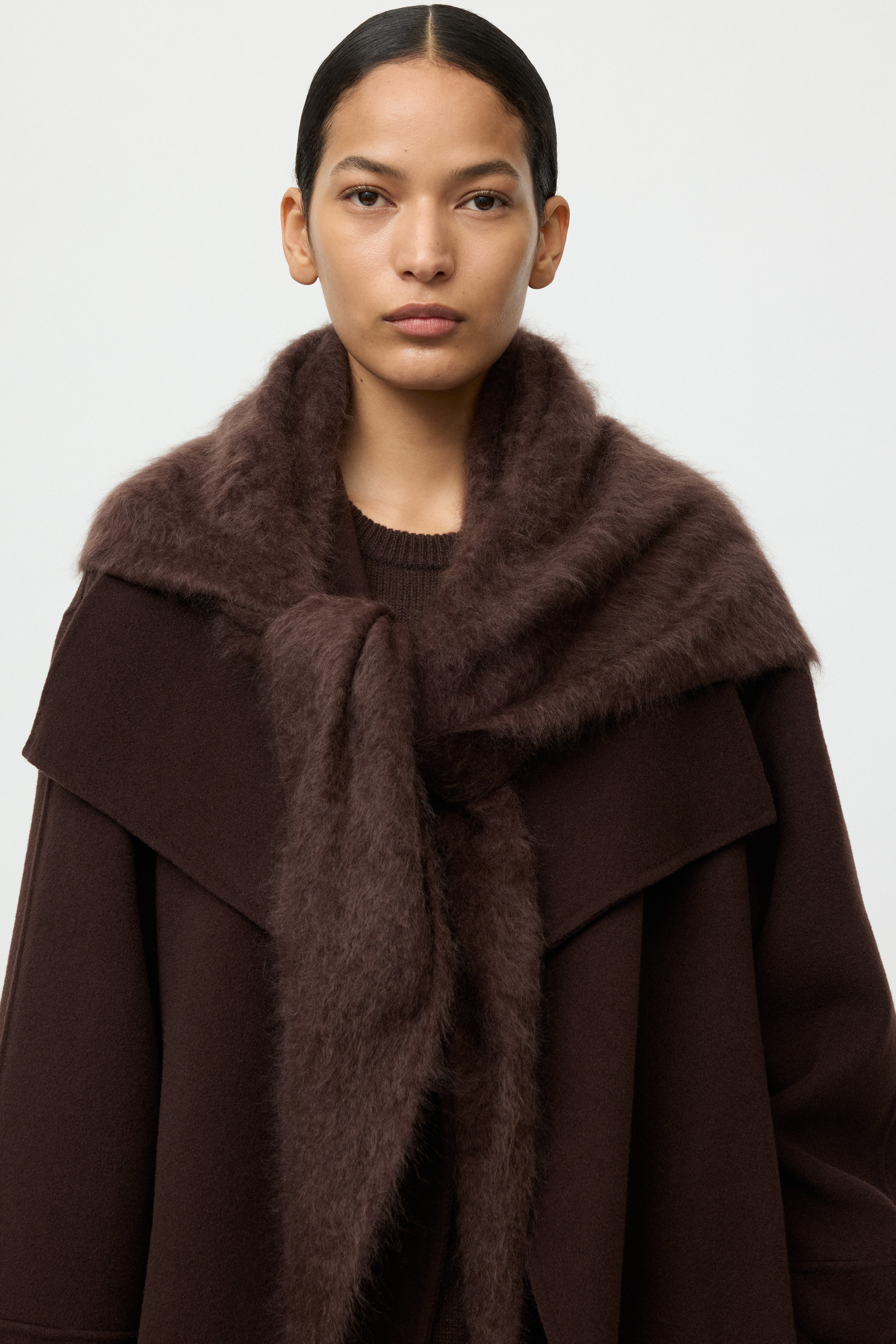 Brushed scarf 0
