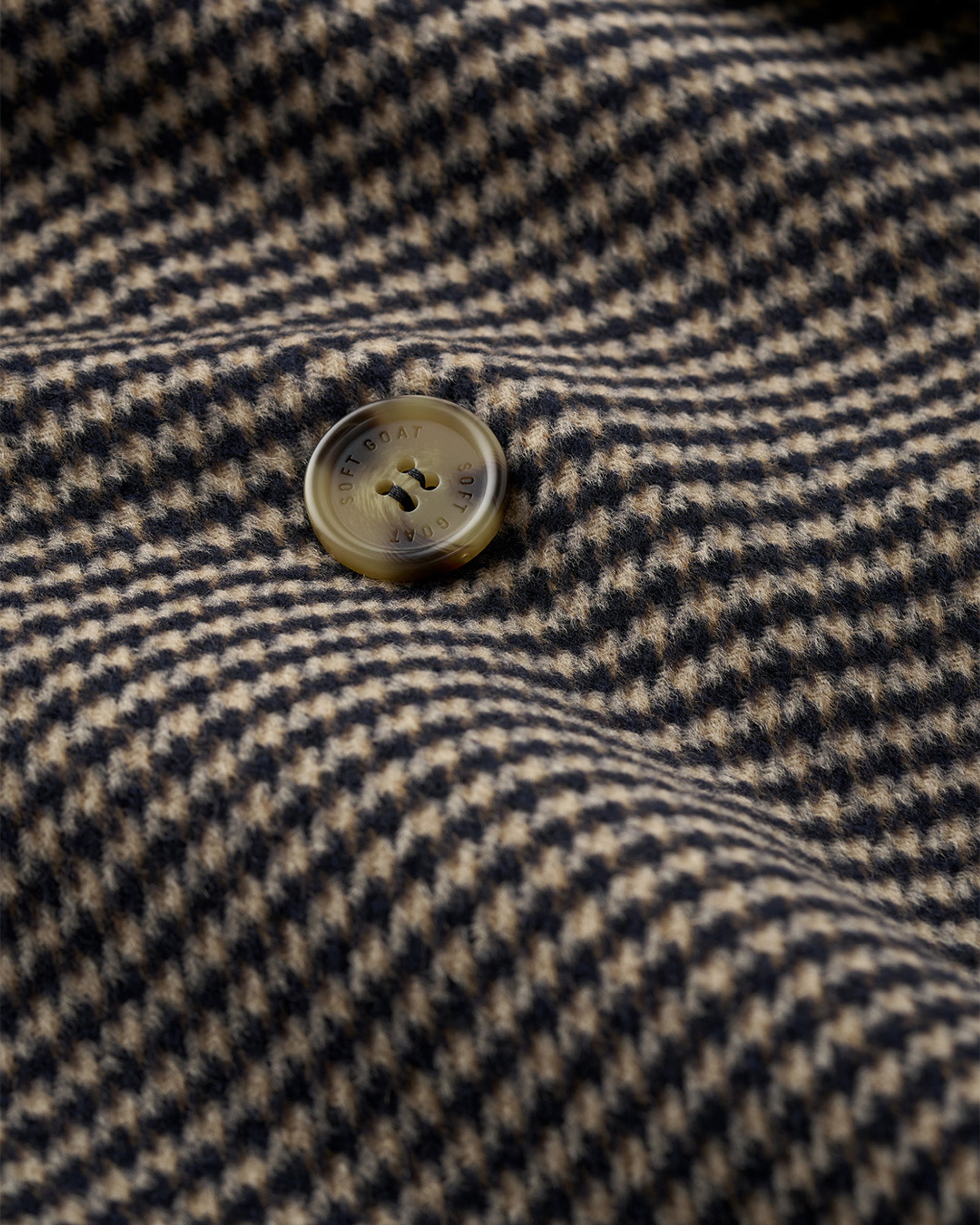 Oversized houndstooth coat 5