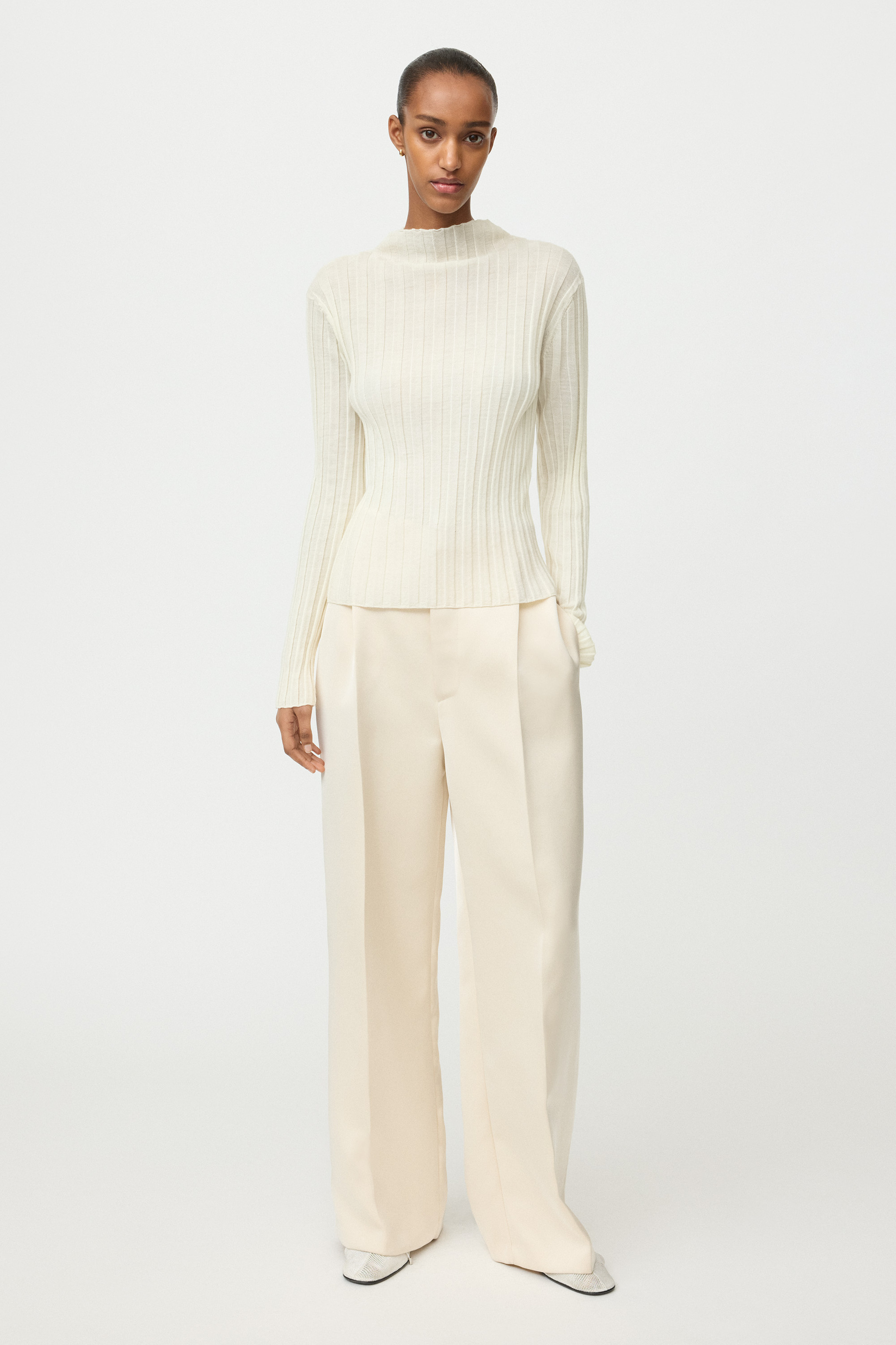Featherlight ribbed top 0