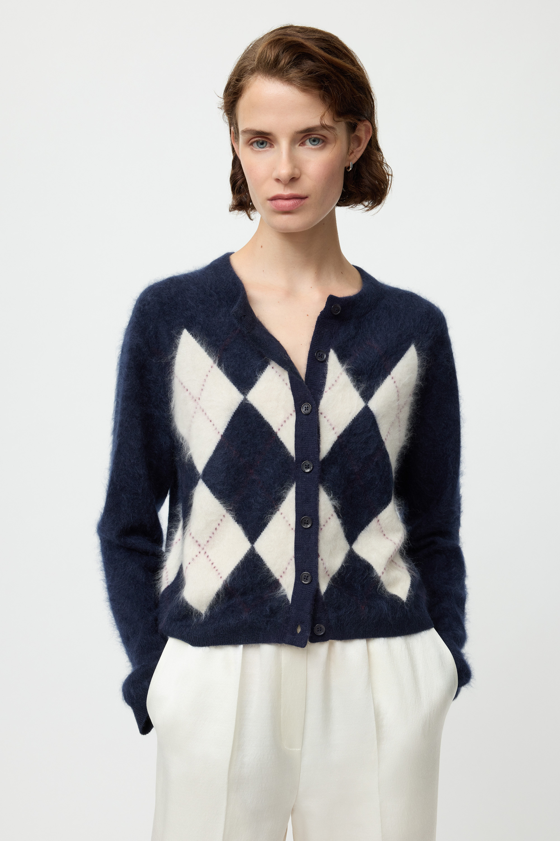 Argyle cardigan 2