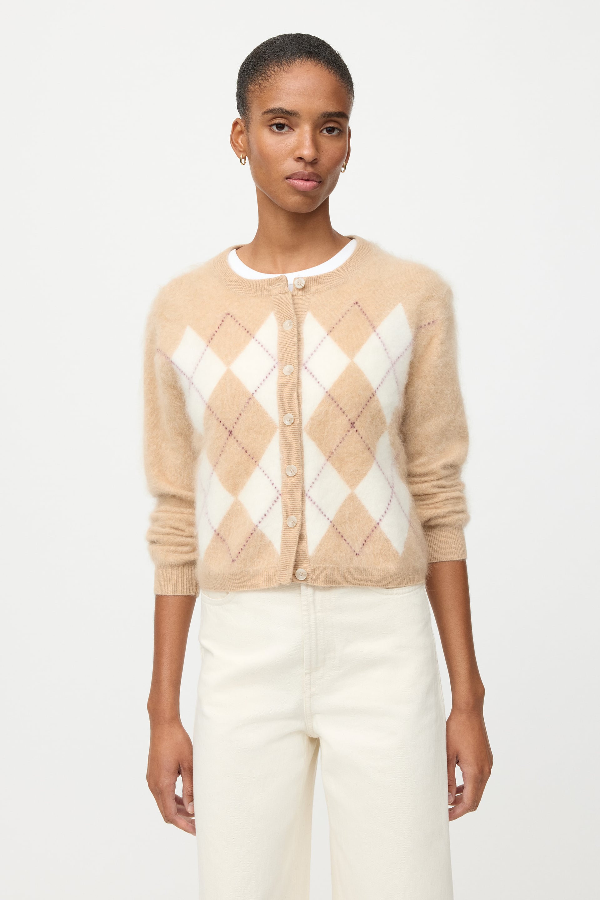 Argyle cardigan 3