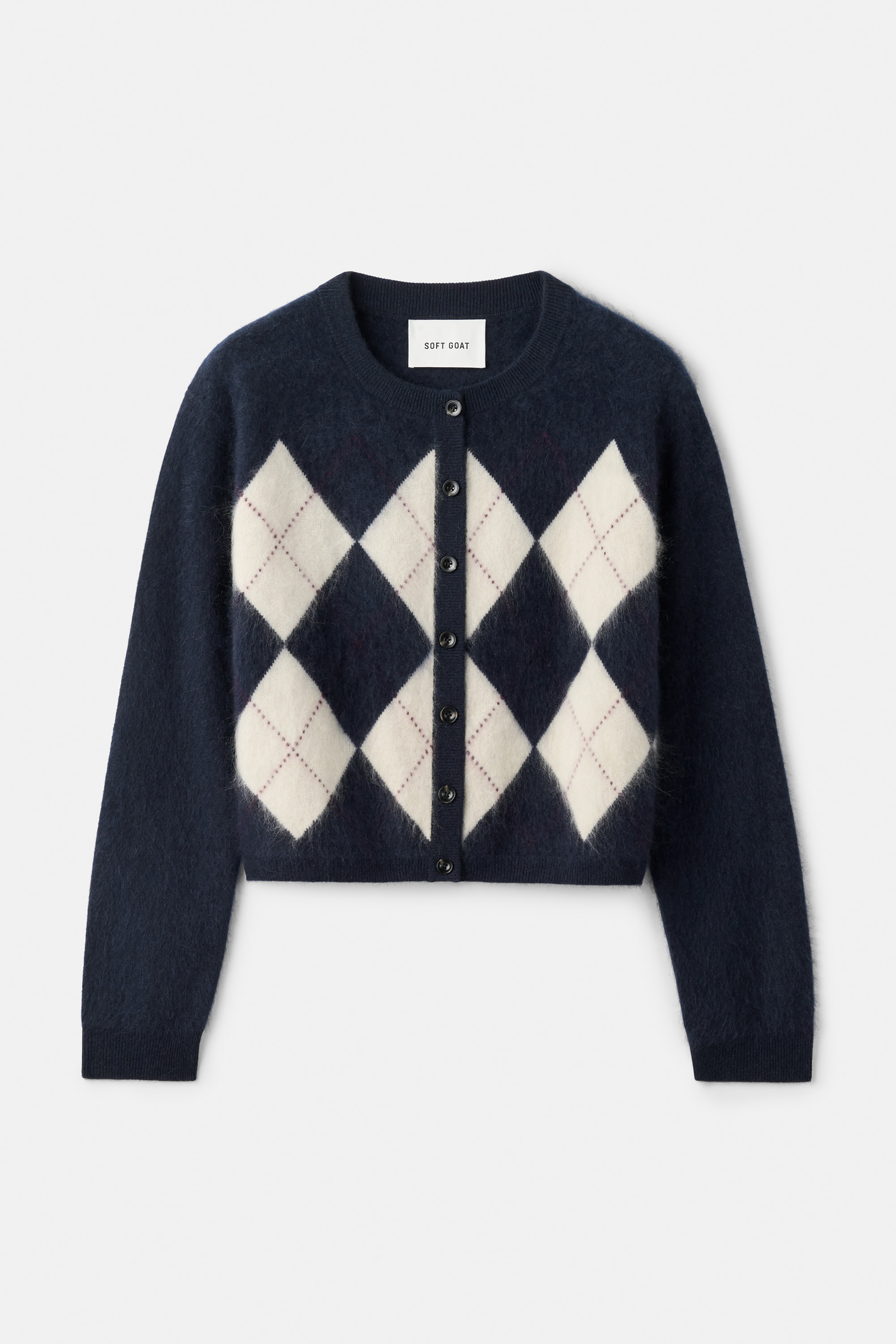 Argyle cardigan 1