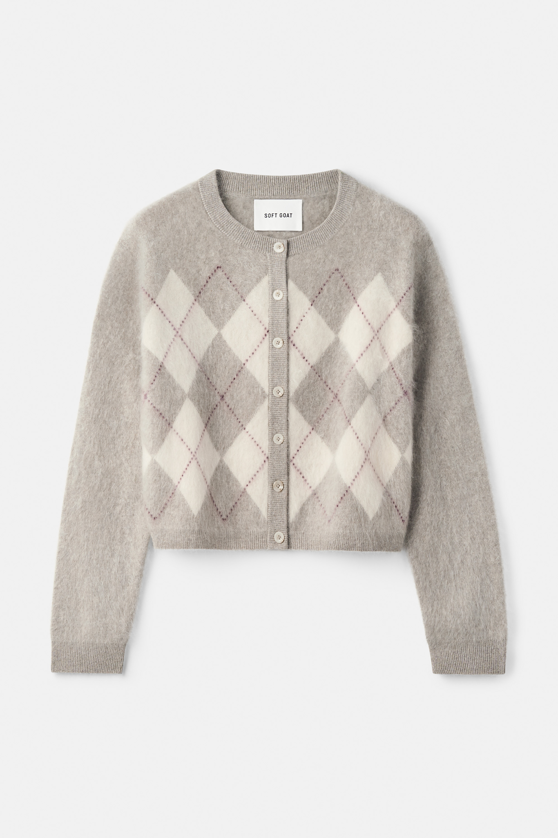 Argyle cardigan 1