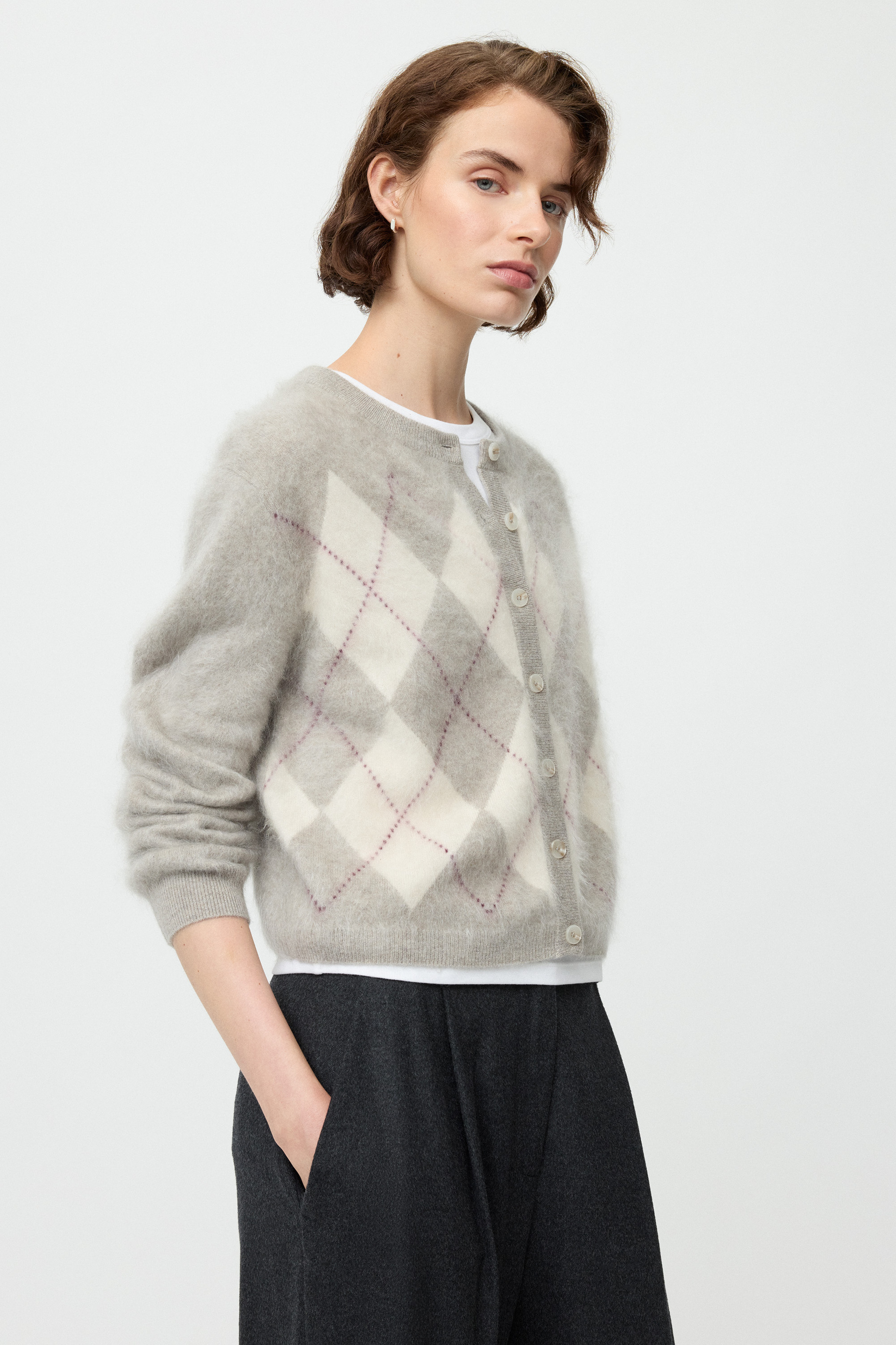 Argyle cardigan 2