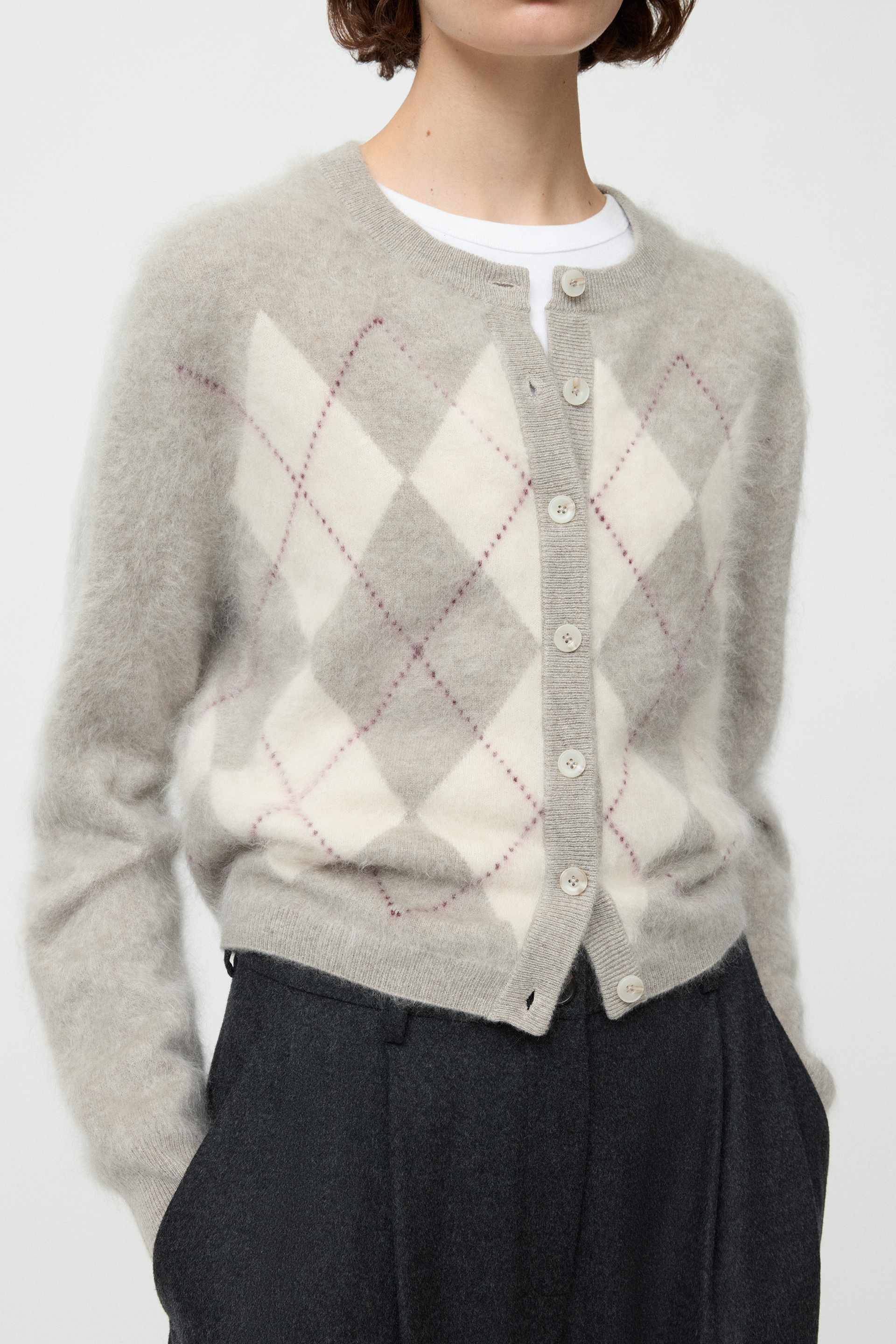 Argyle cardigan 4