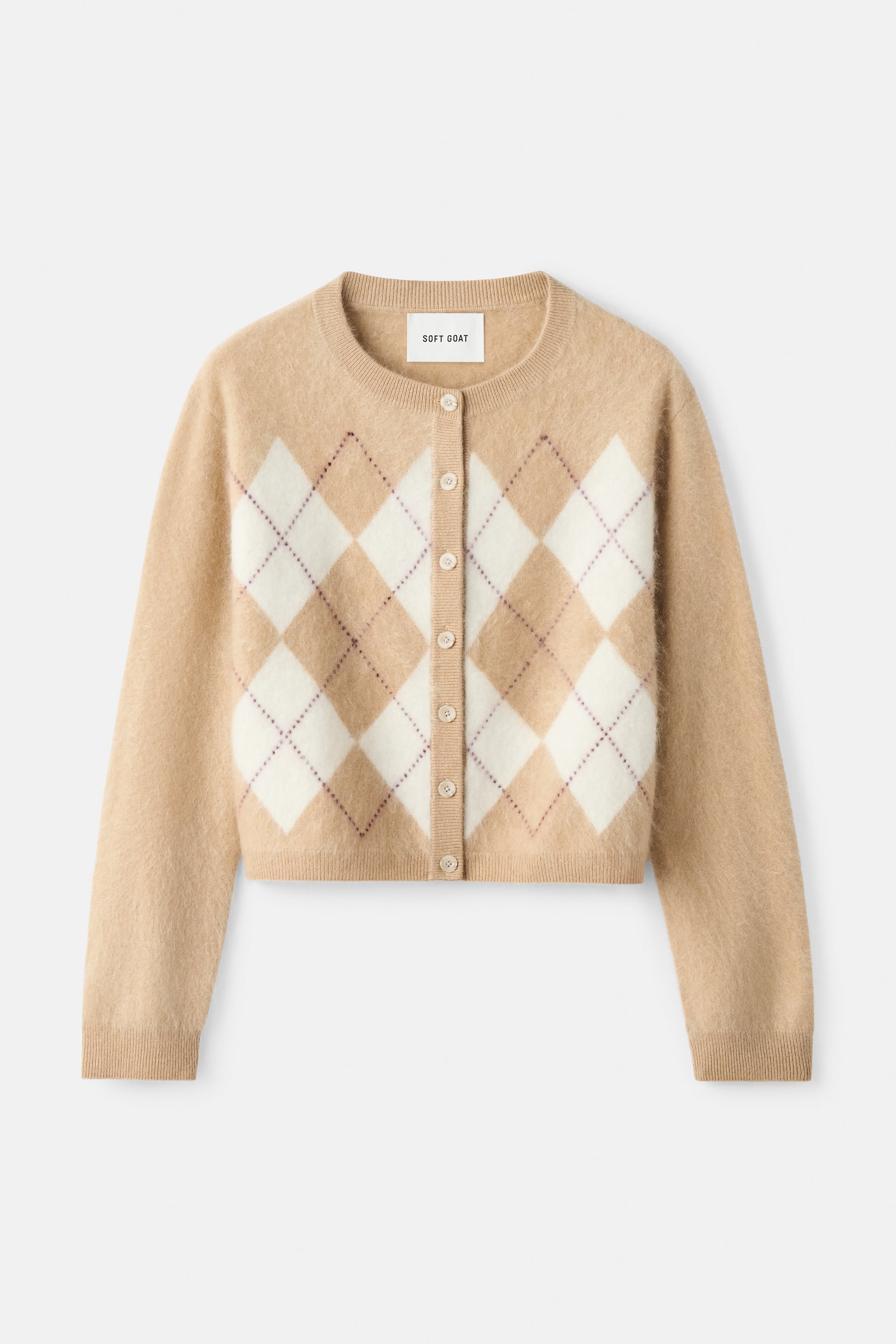 Argyle cardigan 0