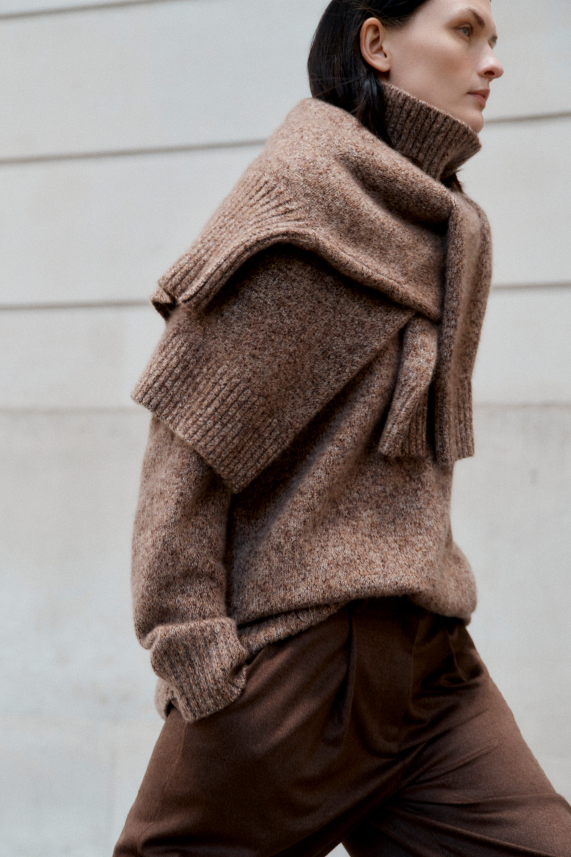 Marled relaxed fit turtleneck 9