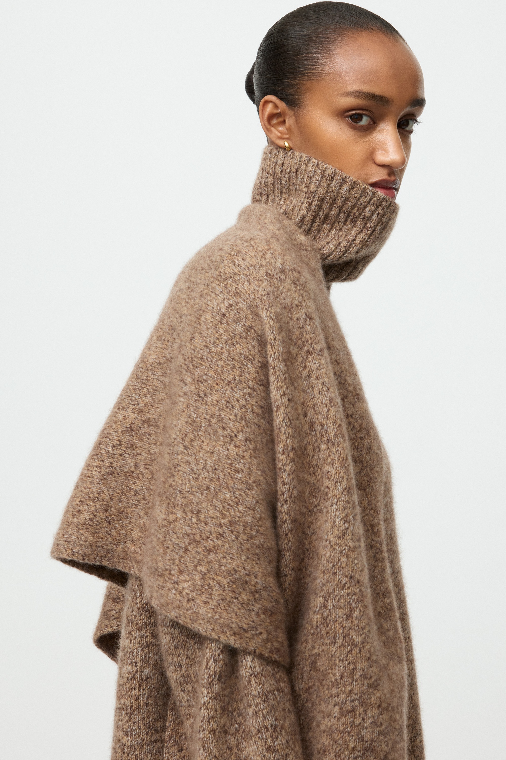 Marled relaxed fit turtleneck 5