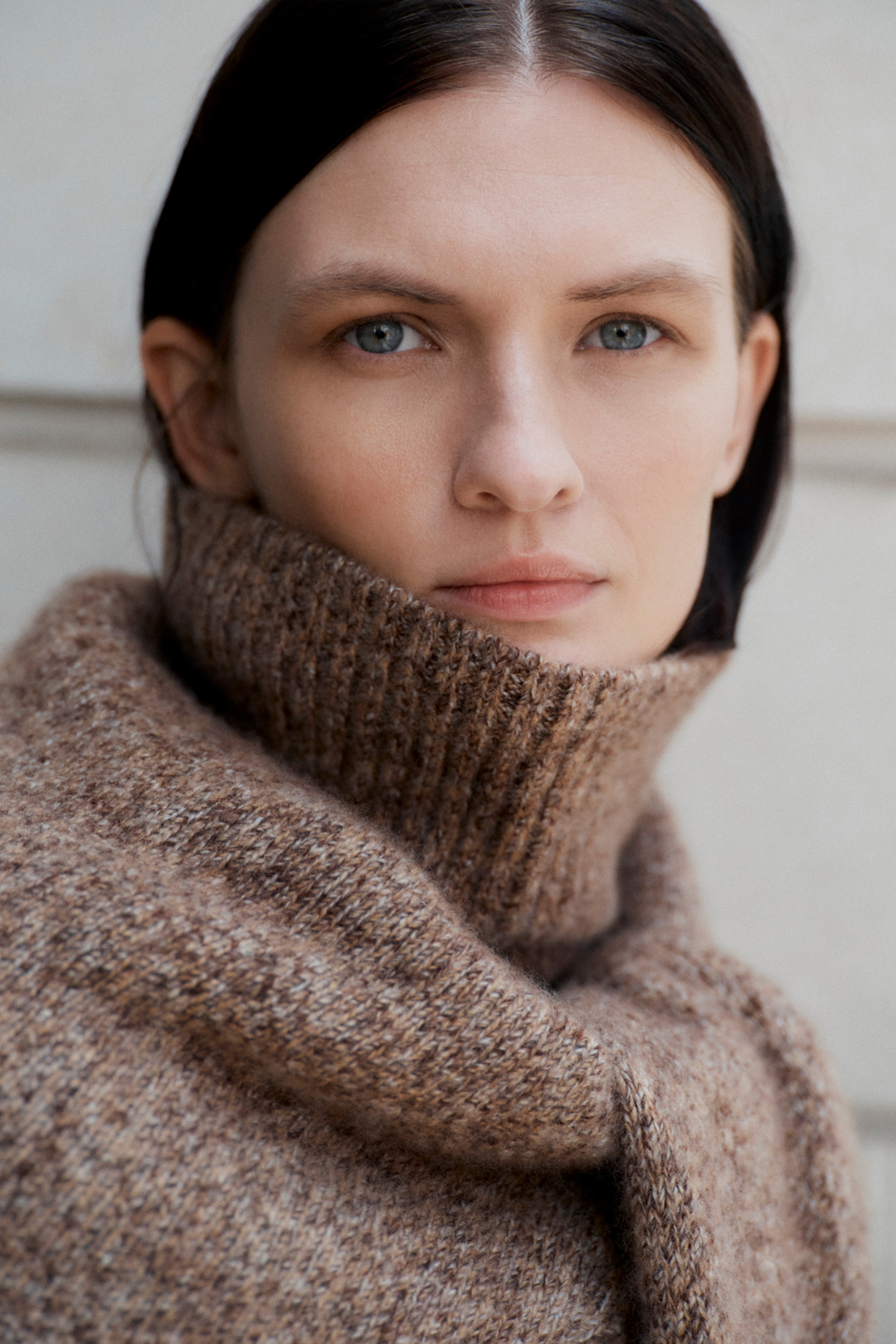 Marled relaxed fit turtleneck 10