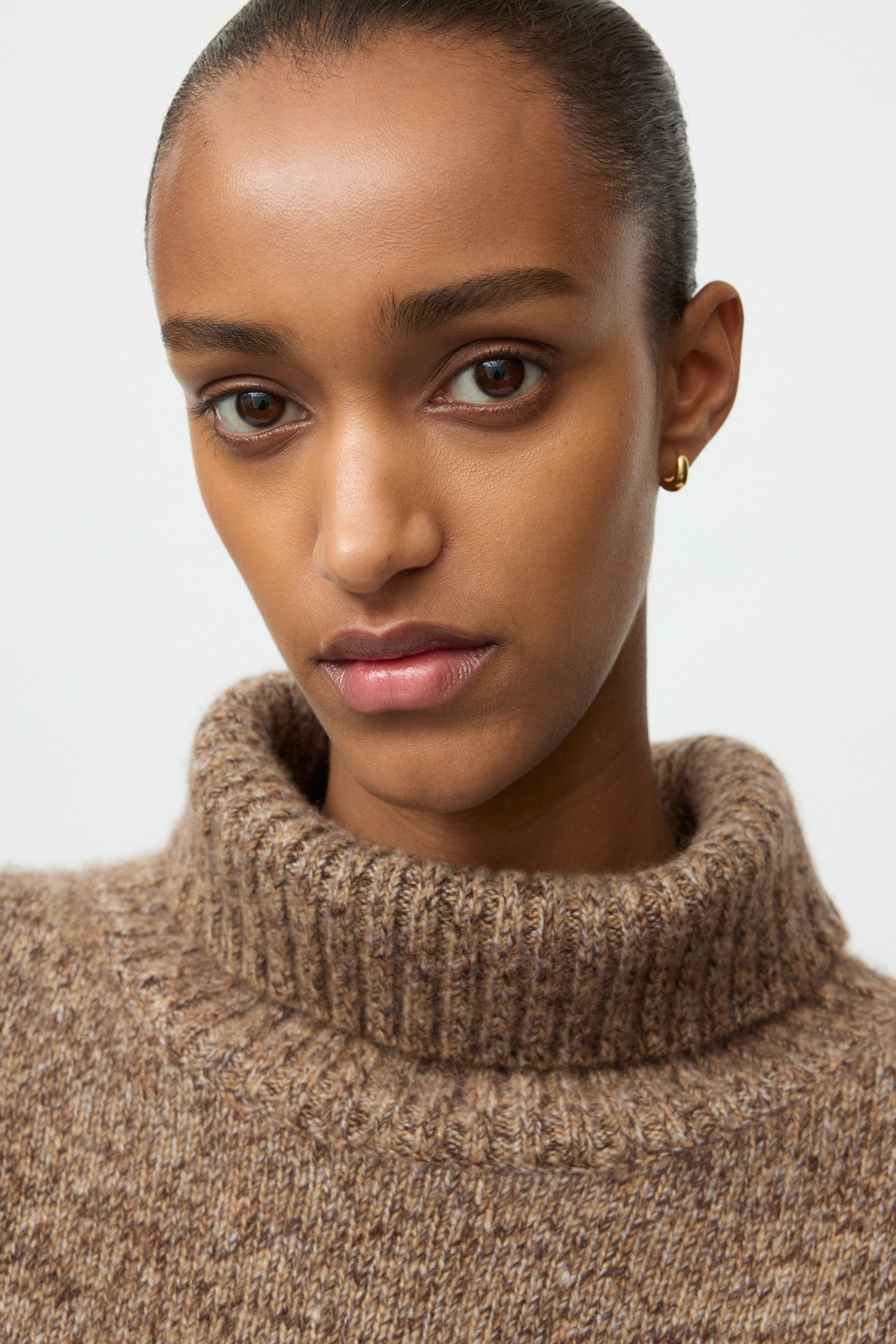 Marled relaxed fit turtleneck 7