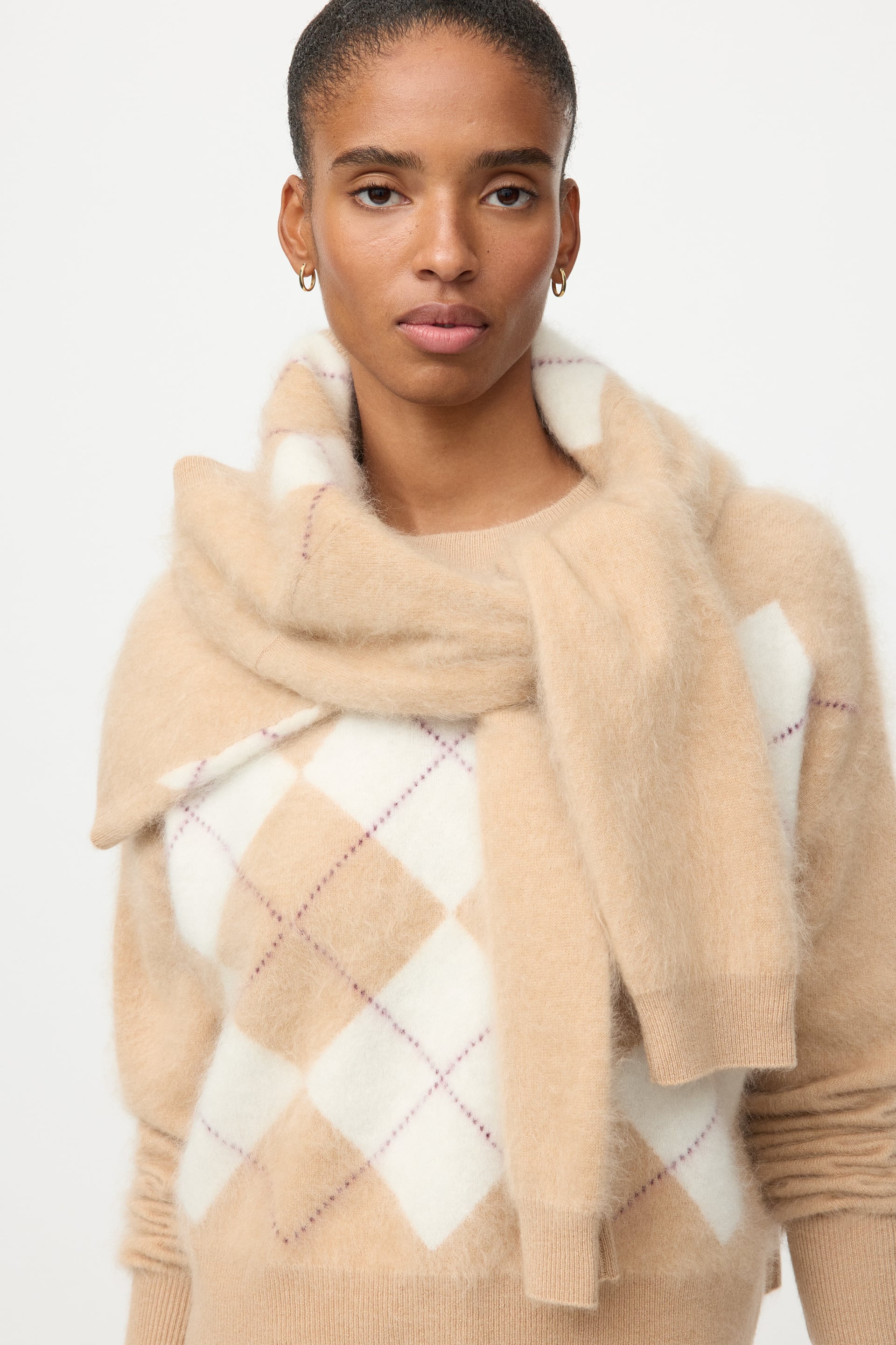 Argyle crewneck 0