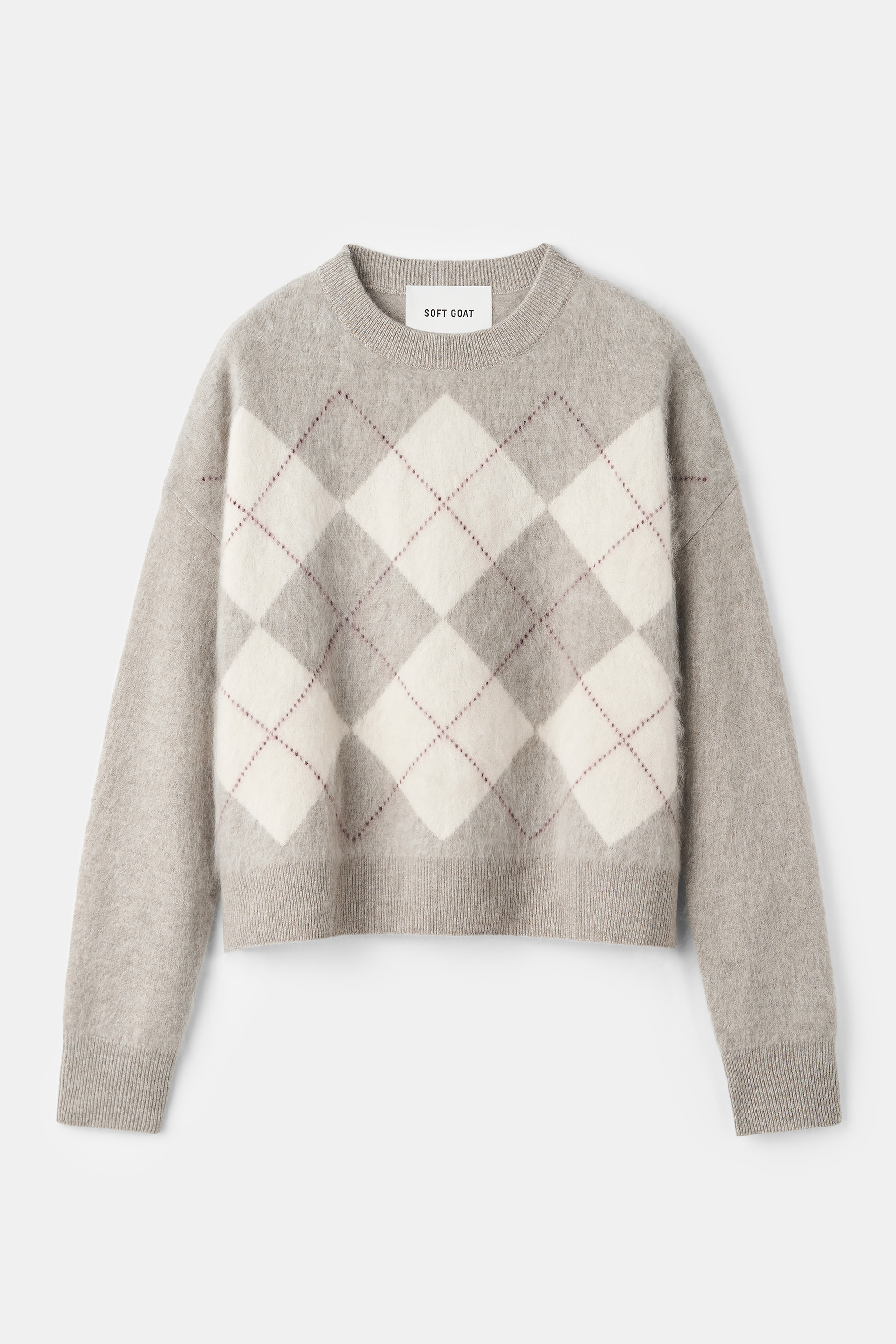 Argyle crewneck 1