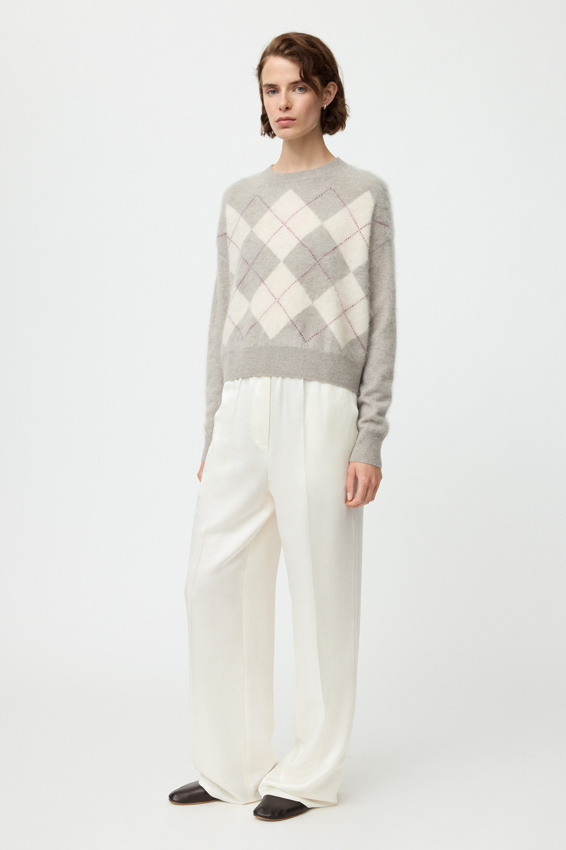 Argyle crewneck 0