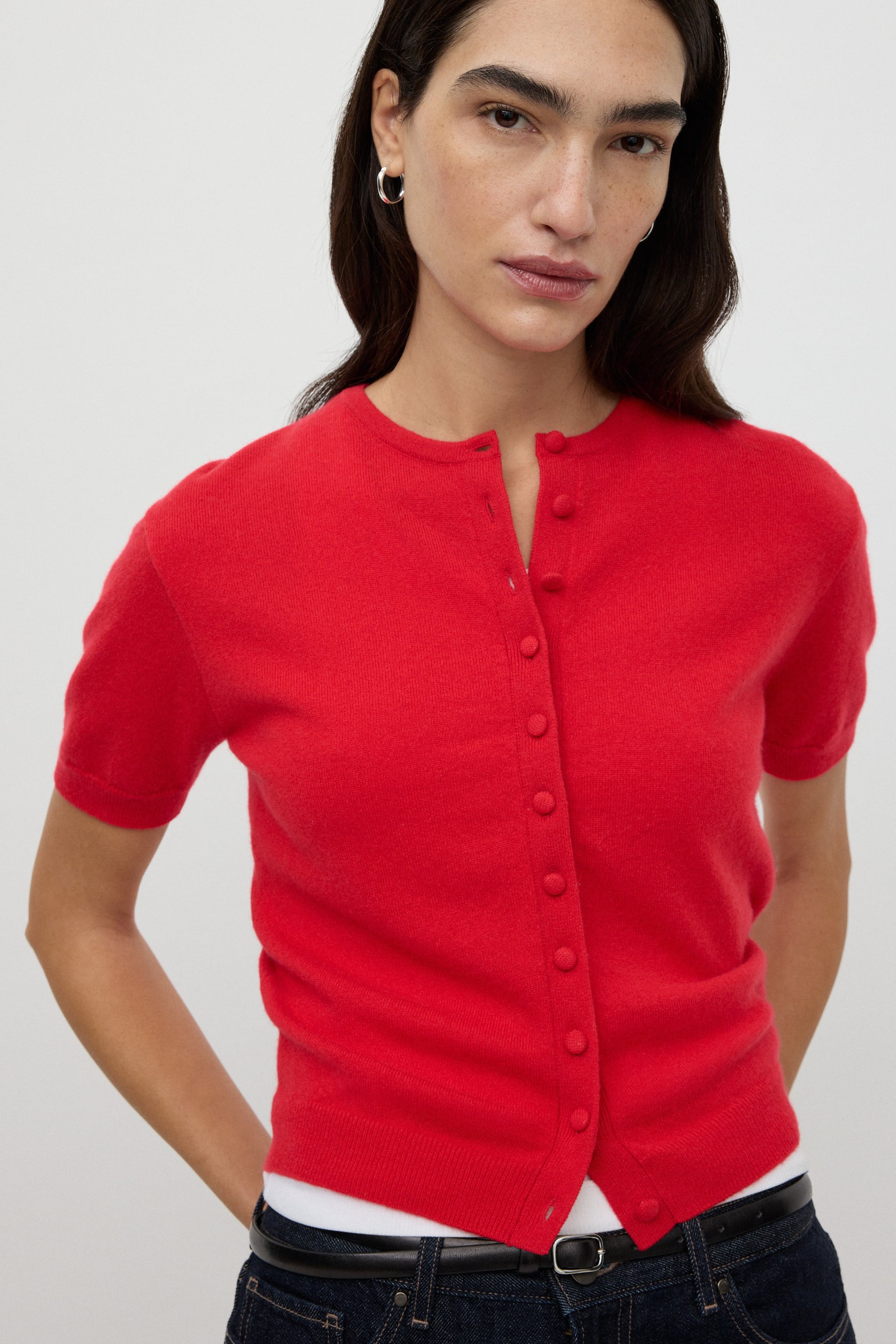 Short sleeved cardigan 0