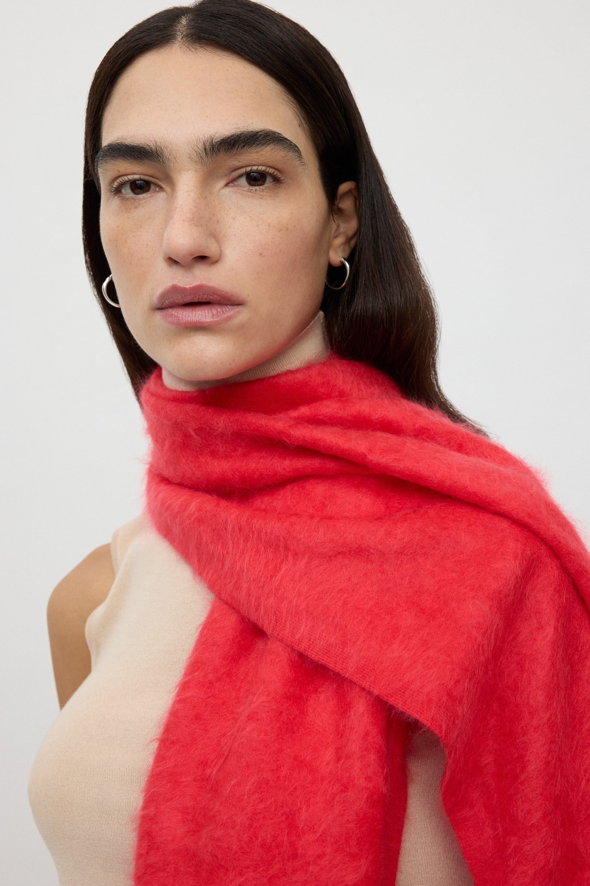 Brushed scarf 2