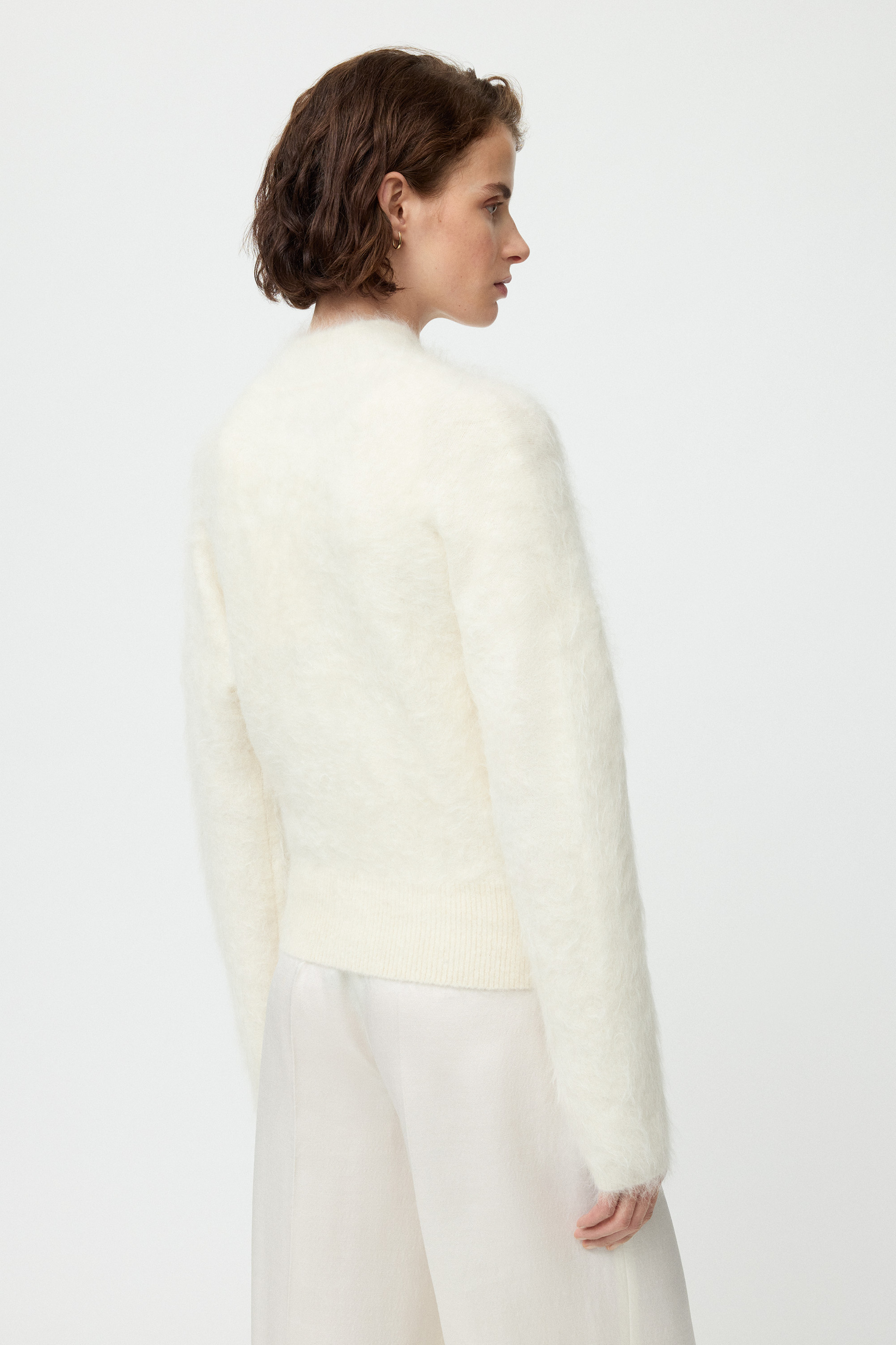 Alpaca zip cardigan 3