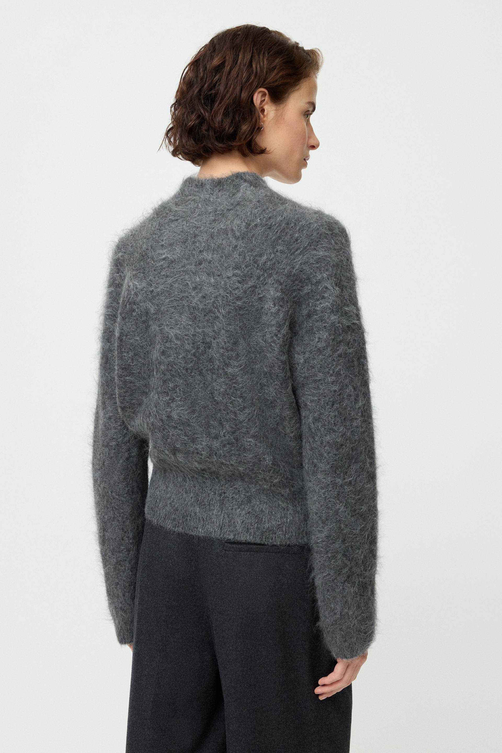 Alpaca zip cardigan 3