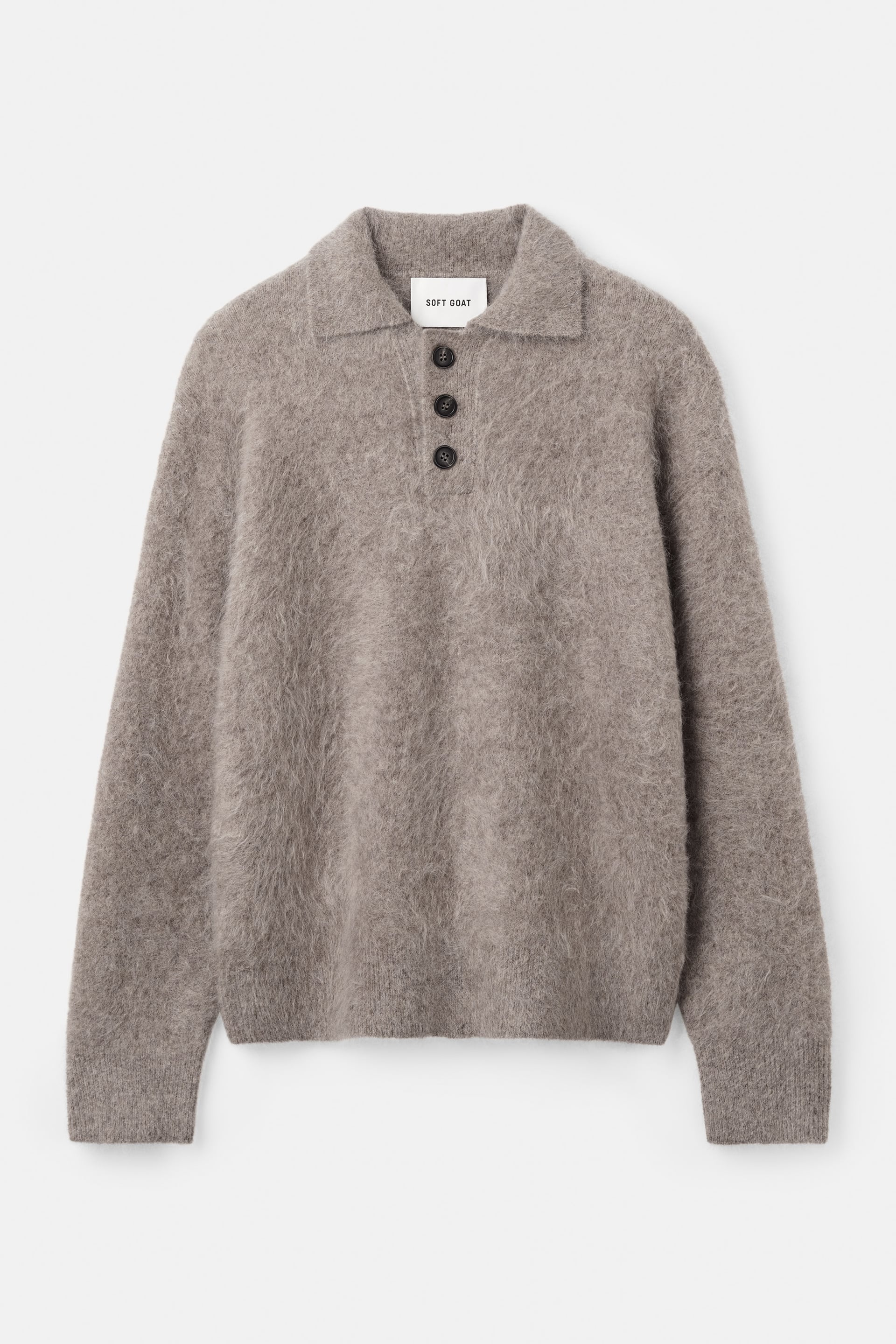 Men's alpaca polo shirt 1