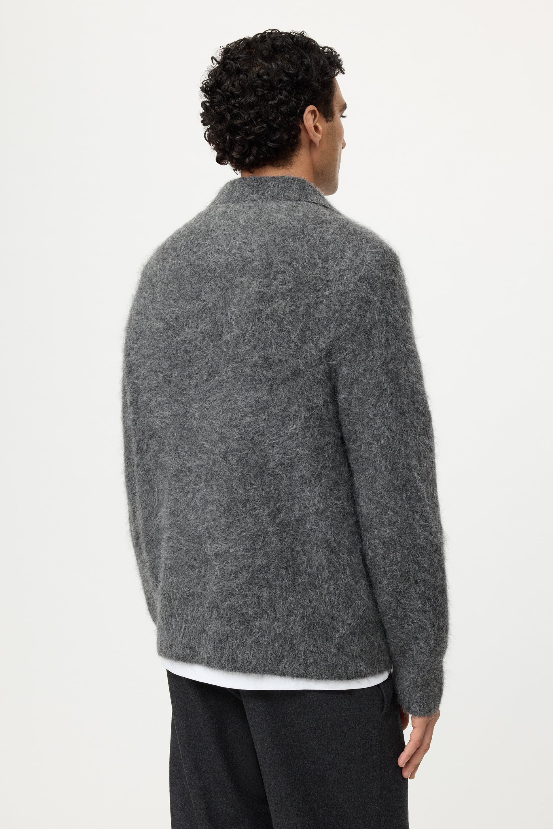Men's alpaca polo shirt 3