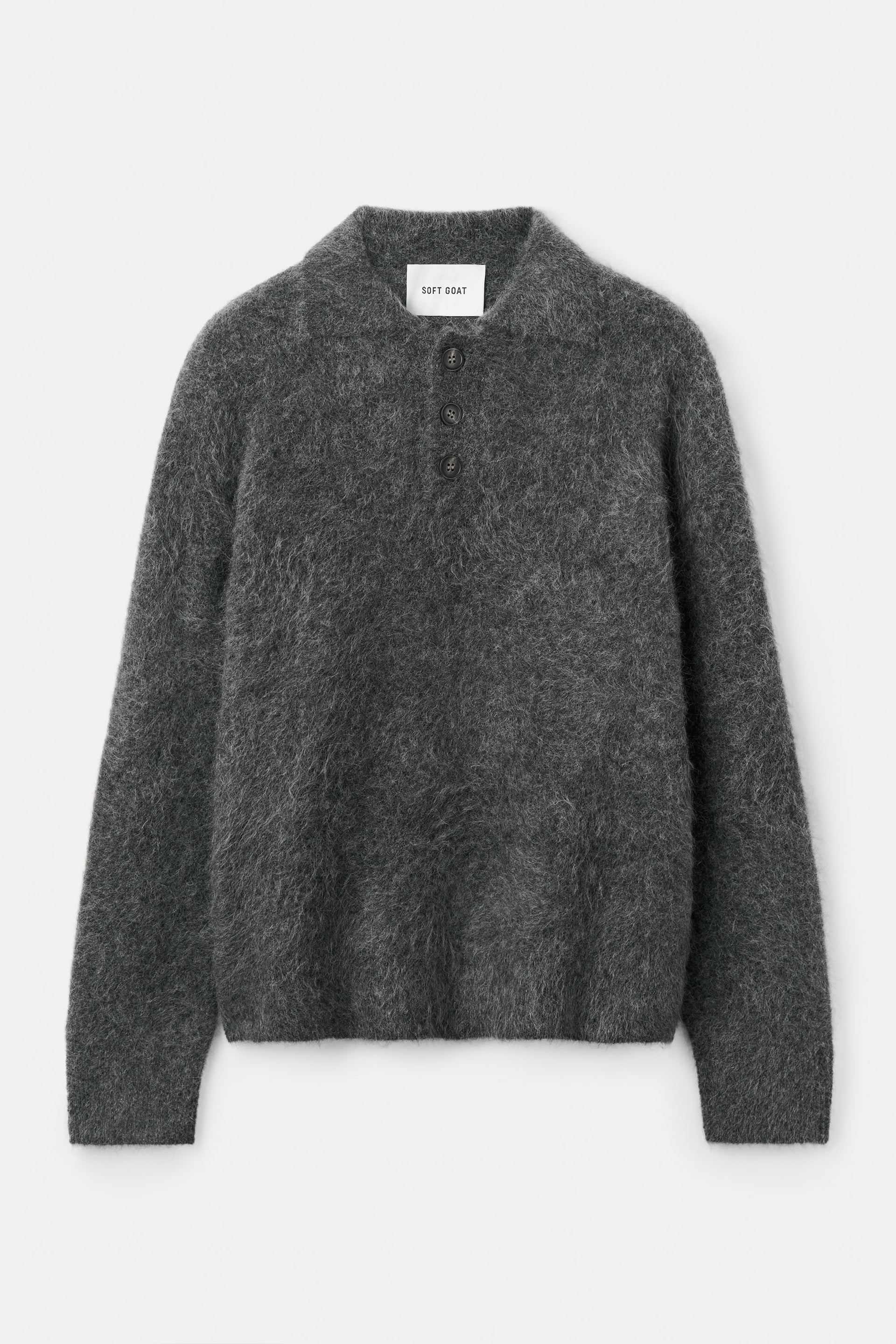 Men's alpaca polo shirt 1