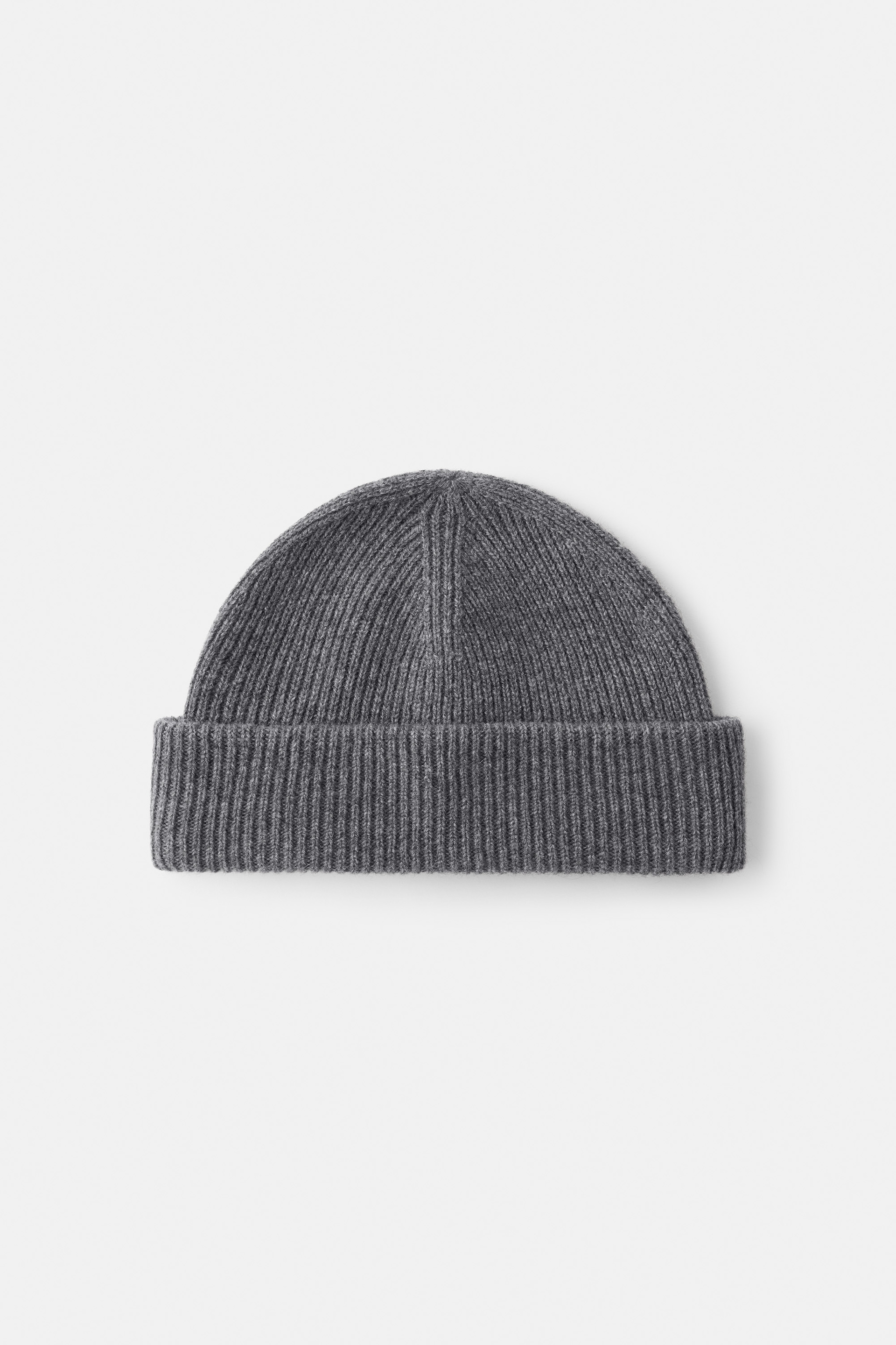 Men's ribbed beanie 0