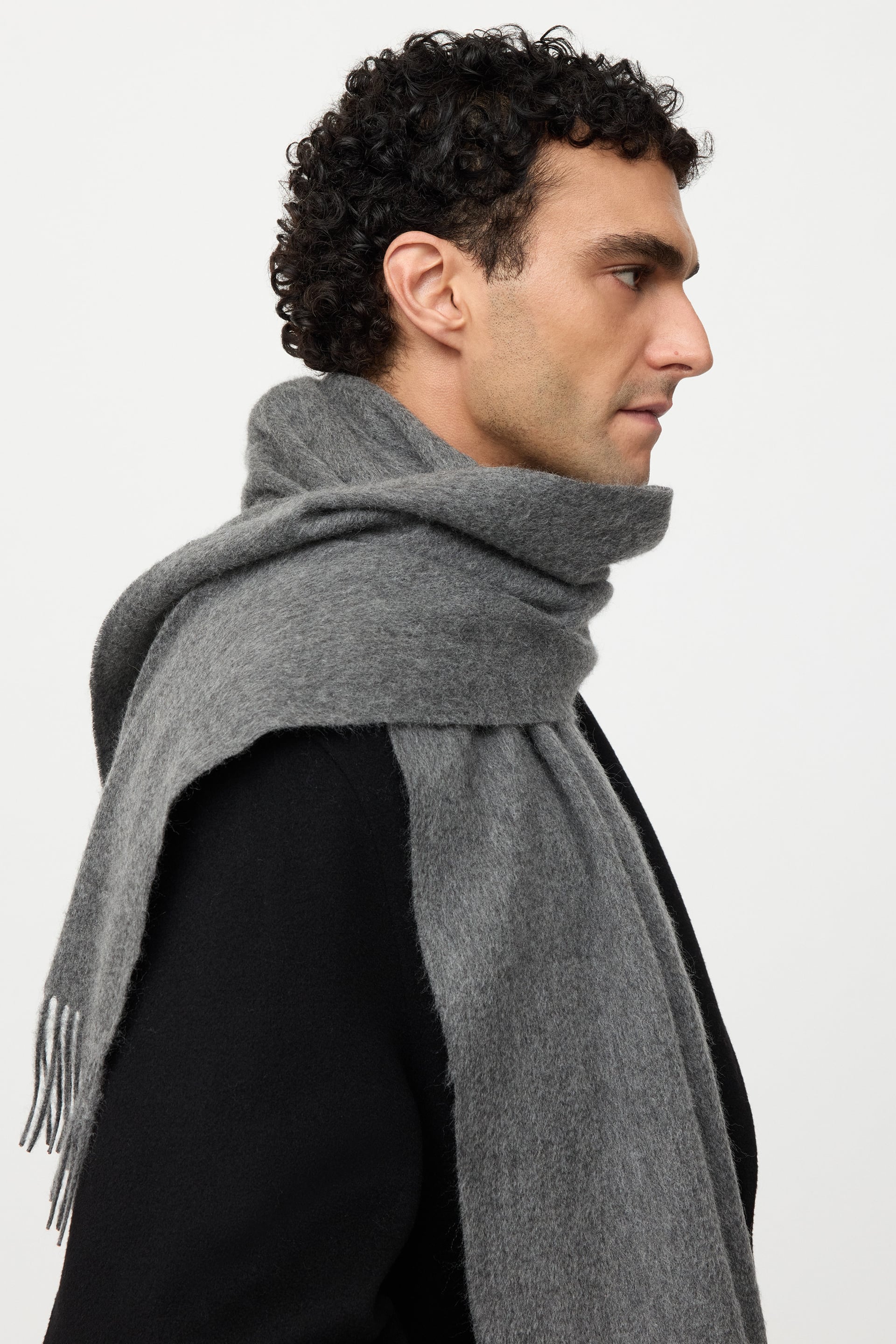 Men's woven scarf 0